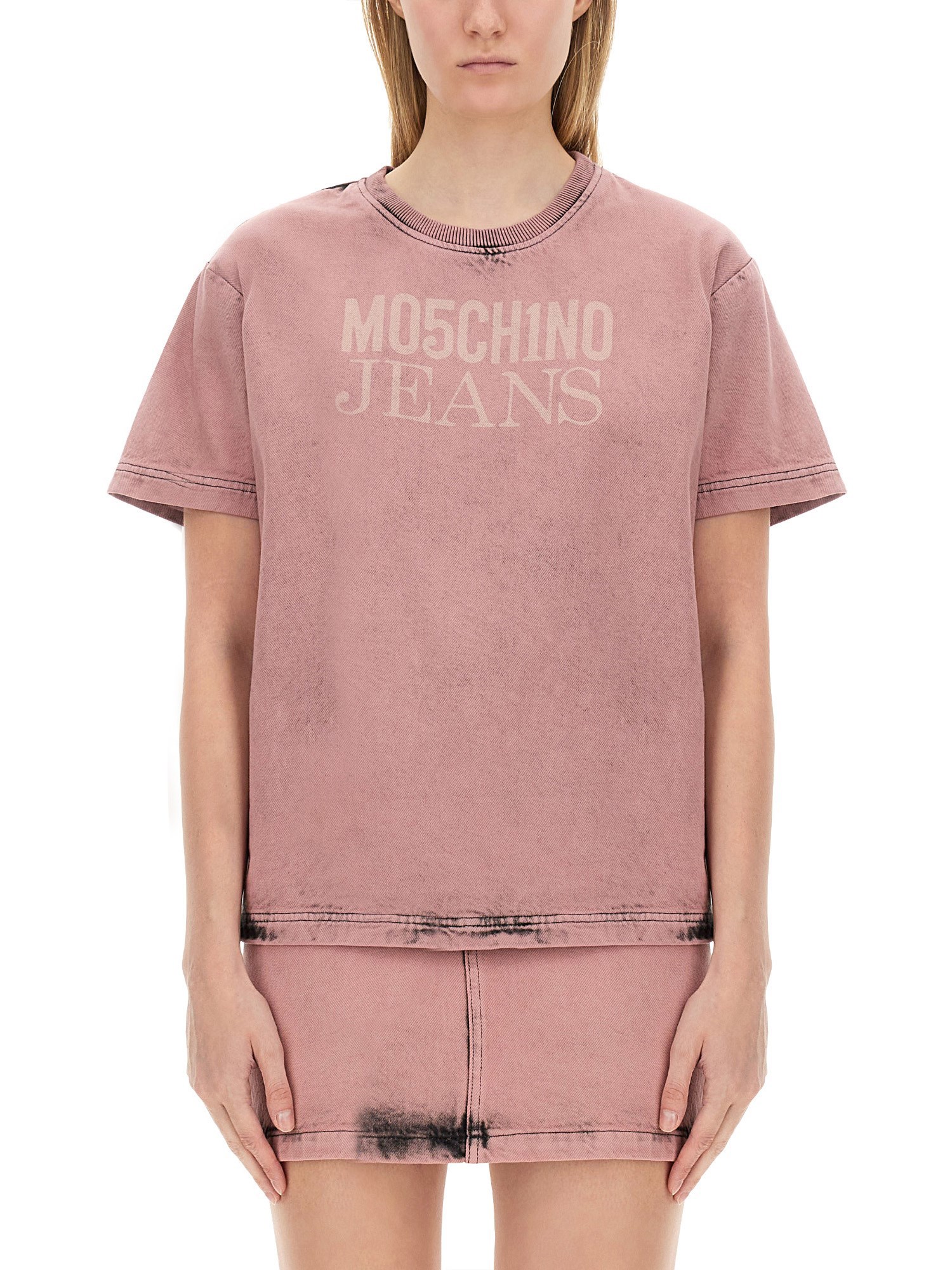 Moschino Jeans moschino jeans t-shirt with logo