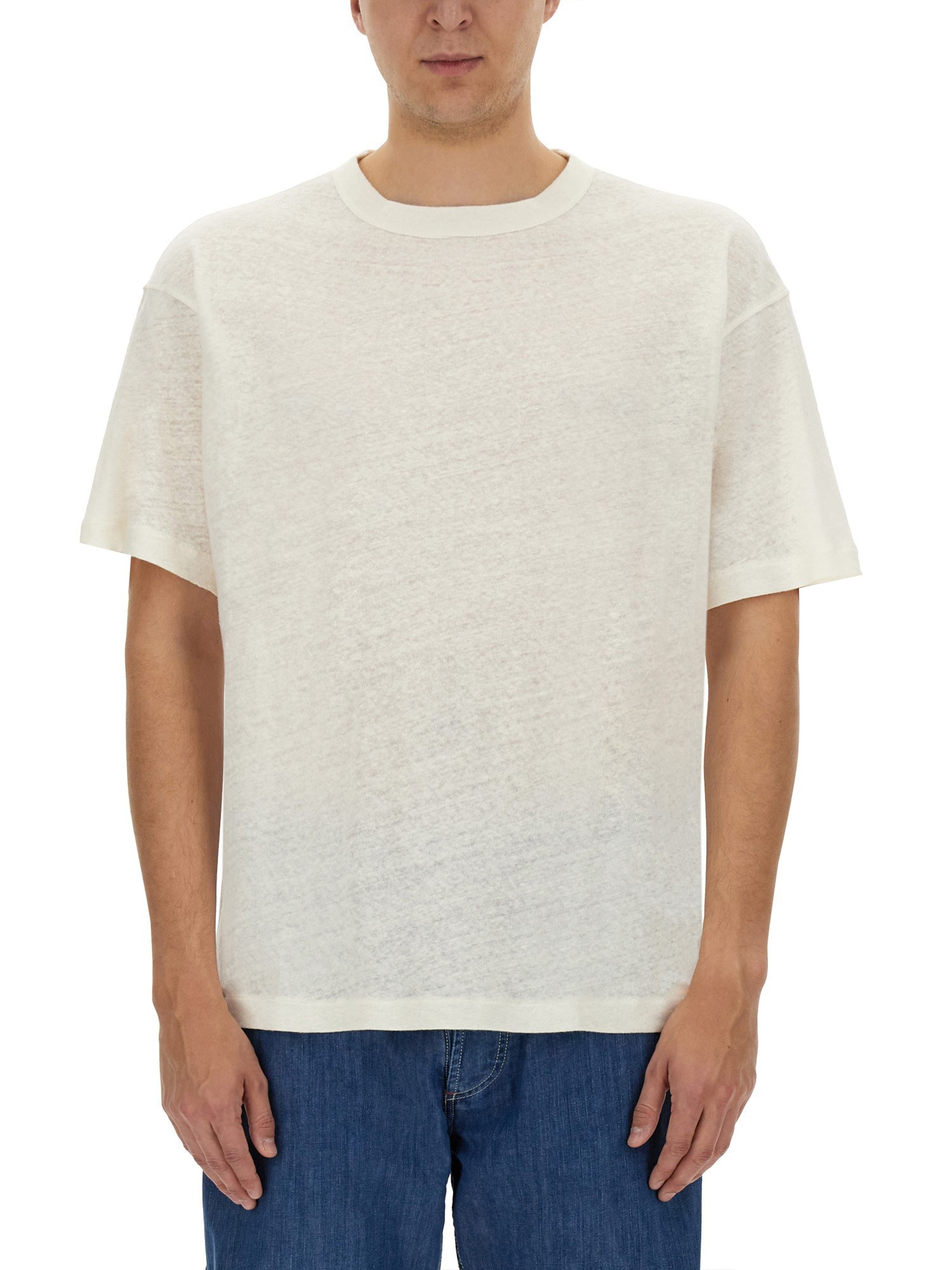 Ymc ymc cotton and linen t-shirt