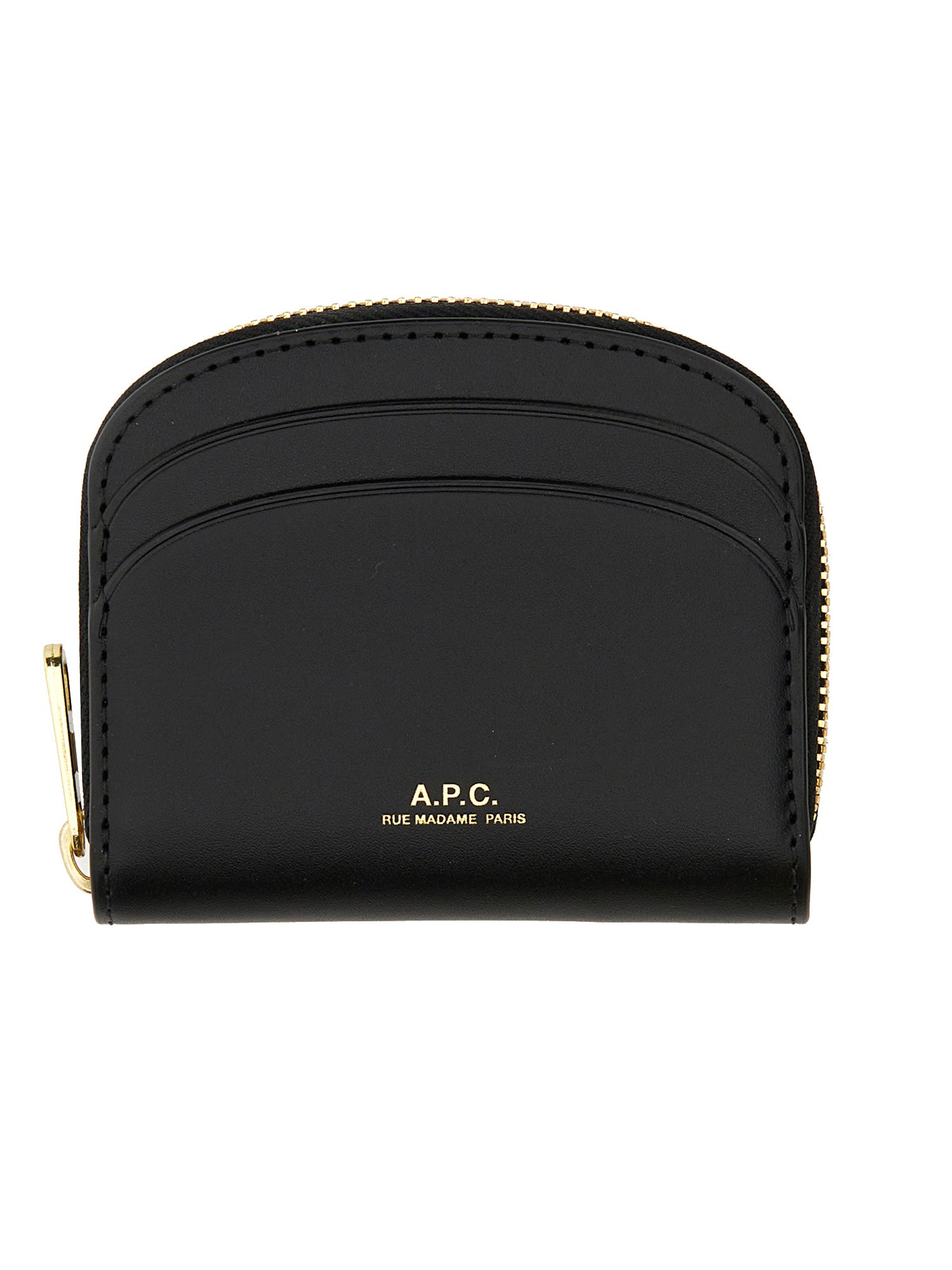 A.P.C. a.p.c. compact semi moons wallet