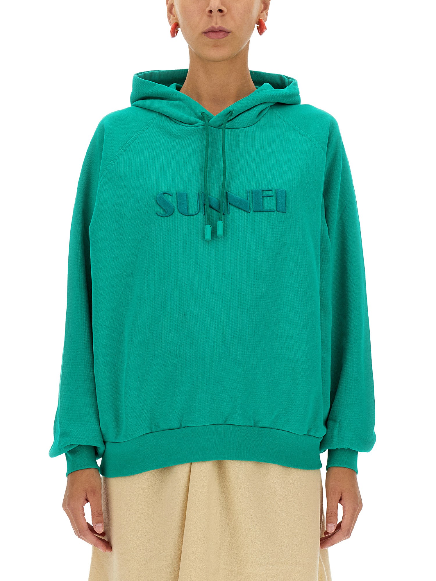 Sunnei sunnei sweatshirt with logo