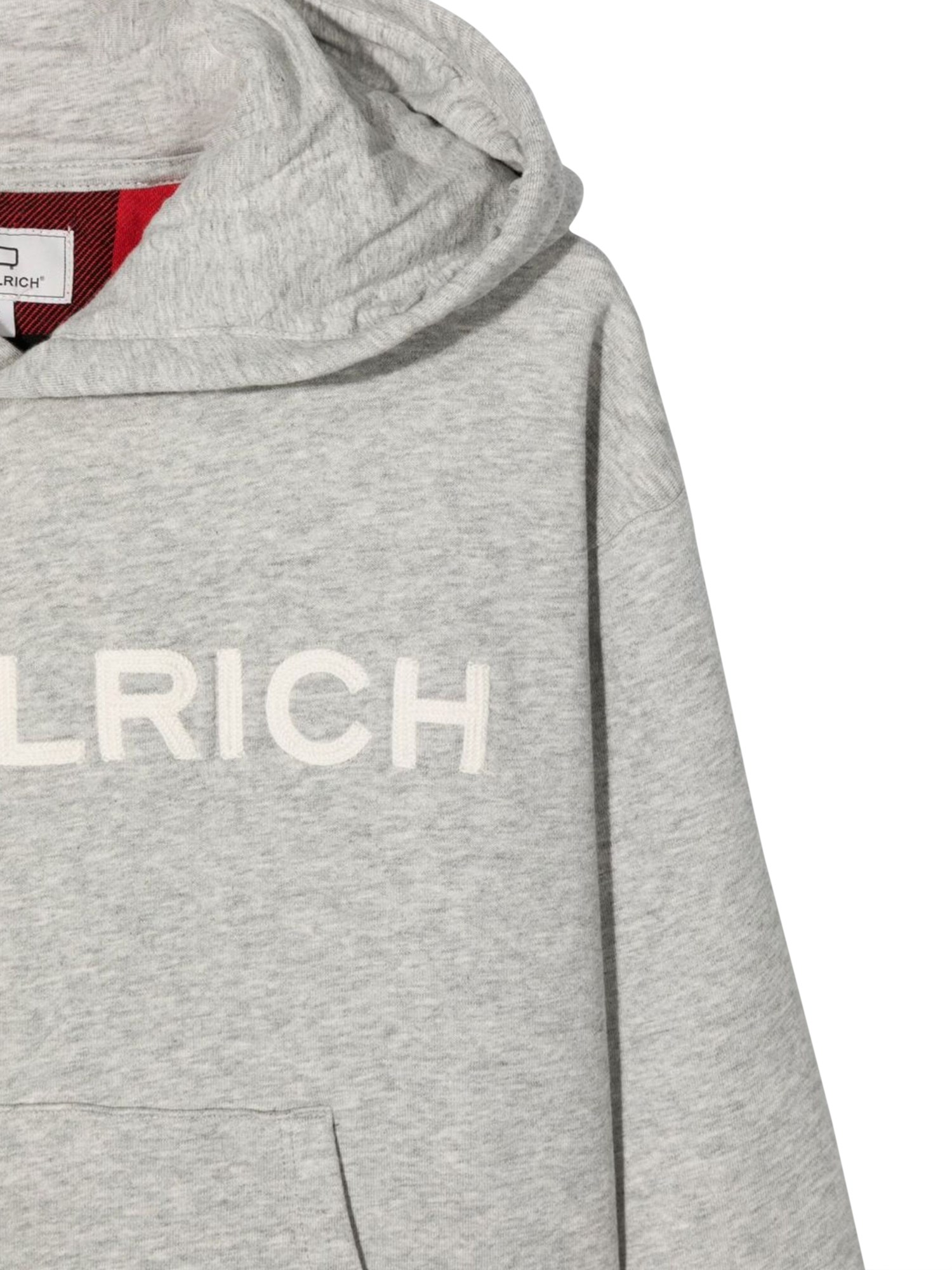 Woolrich woolrich check sweatshirt