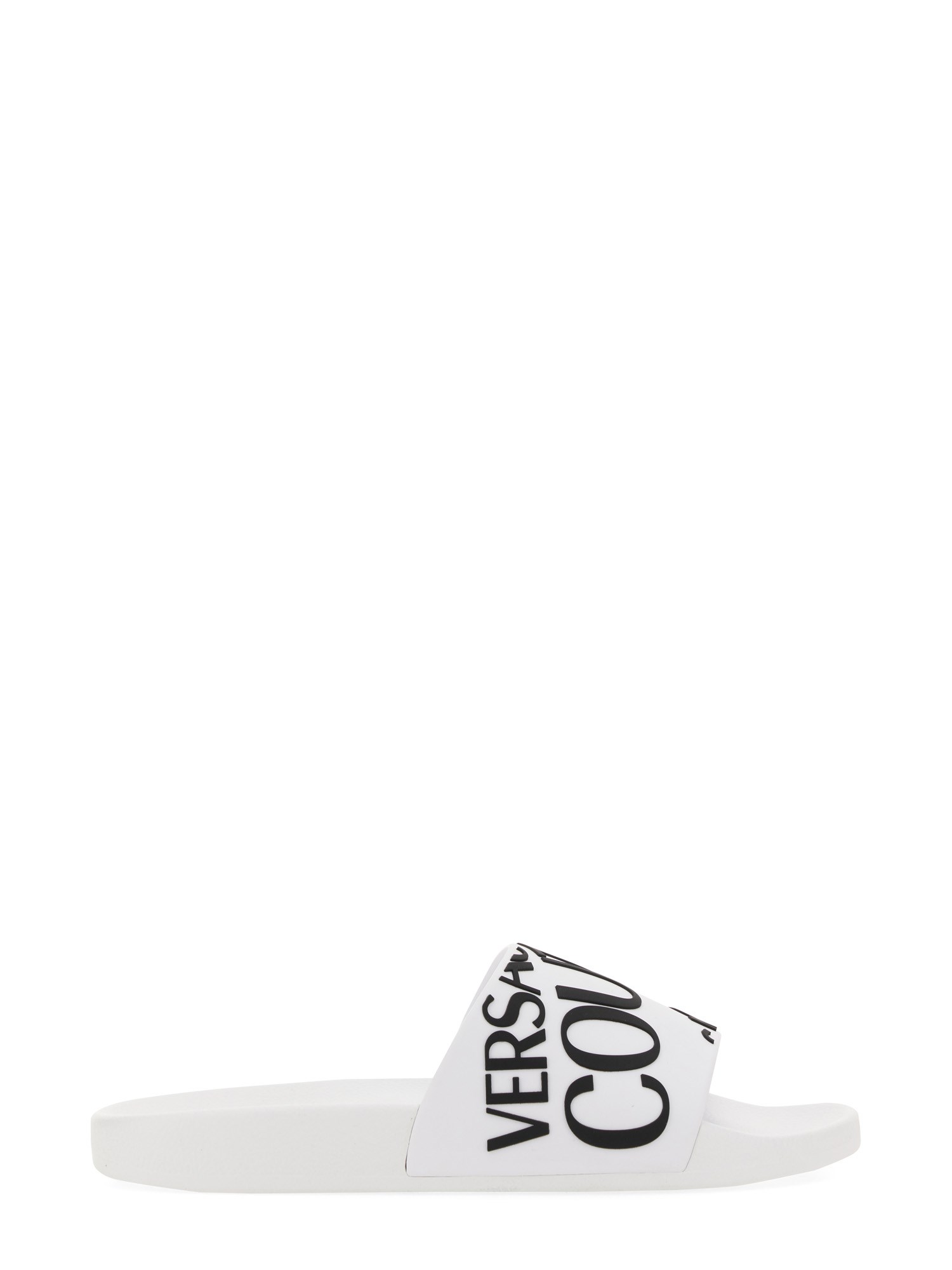 Versace Jeans Couture versace jeans couture slide sandal with logo