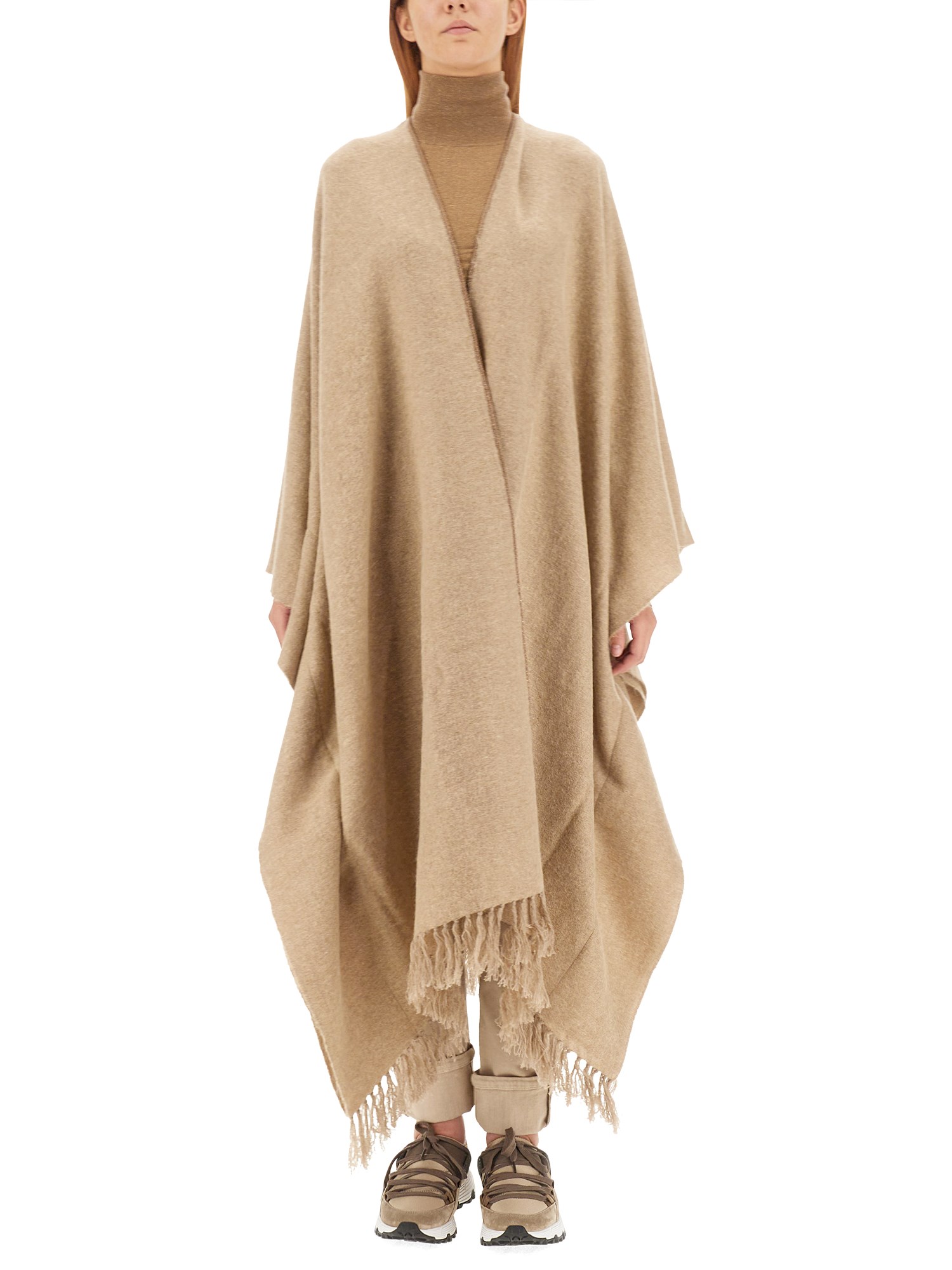 Brunello Cucinelli brunello cucinelli cashmere poncho