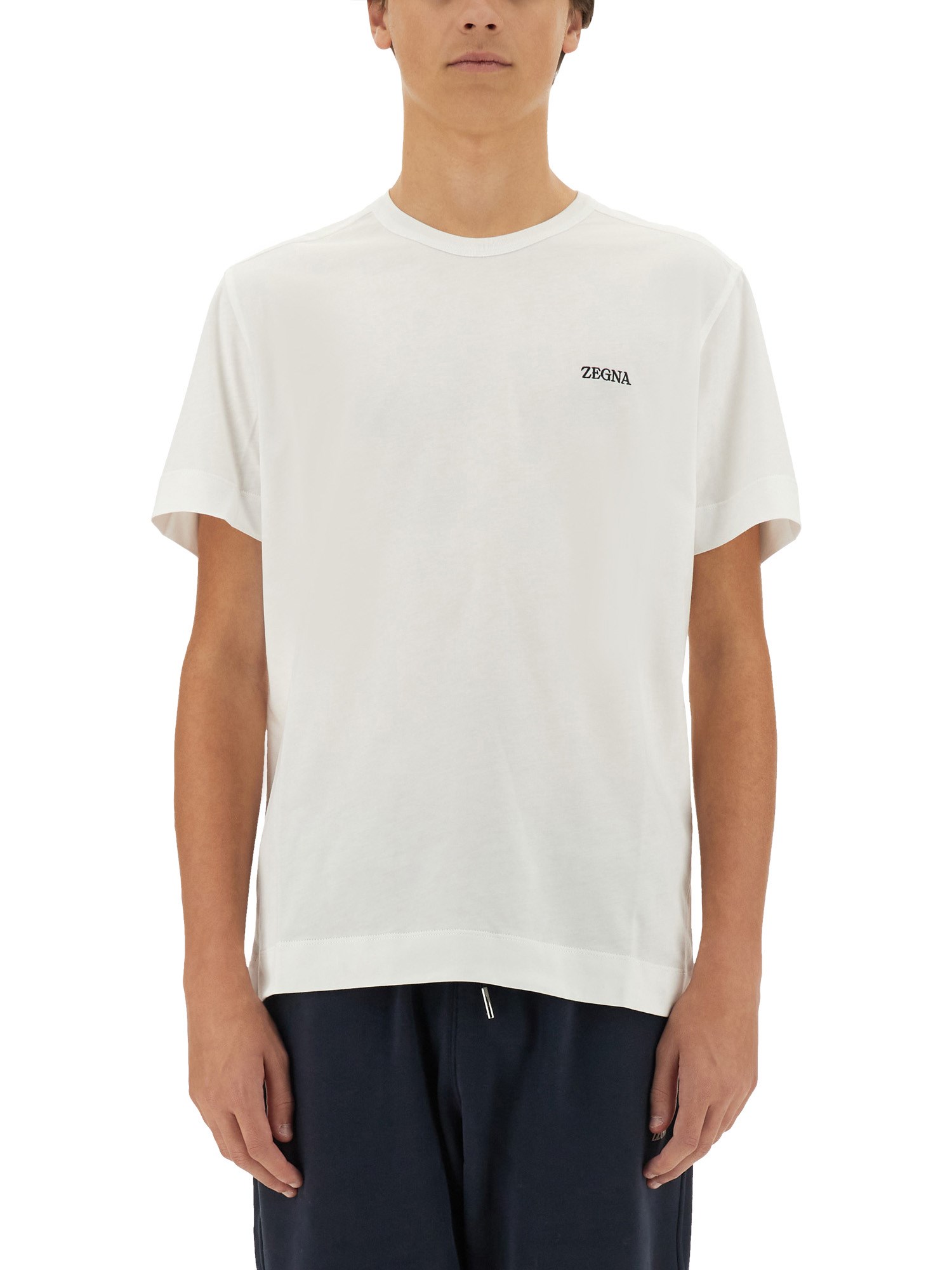 zegna zegna t-shirt with logo