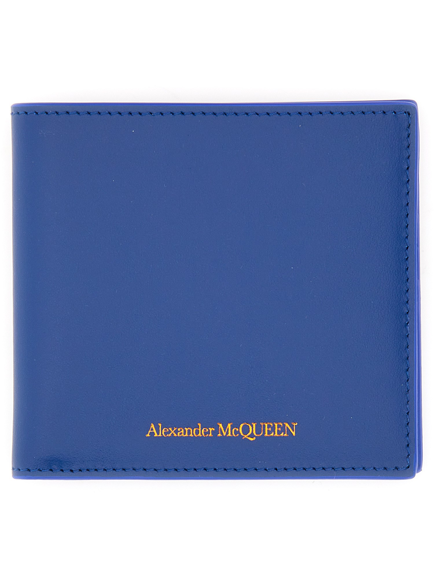 Alexander McQueen alexander mcqueen leather wallet with logo