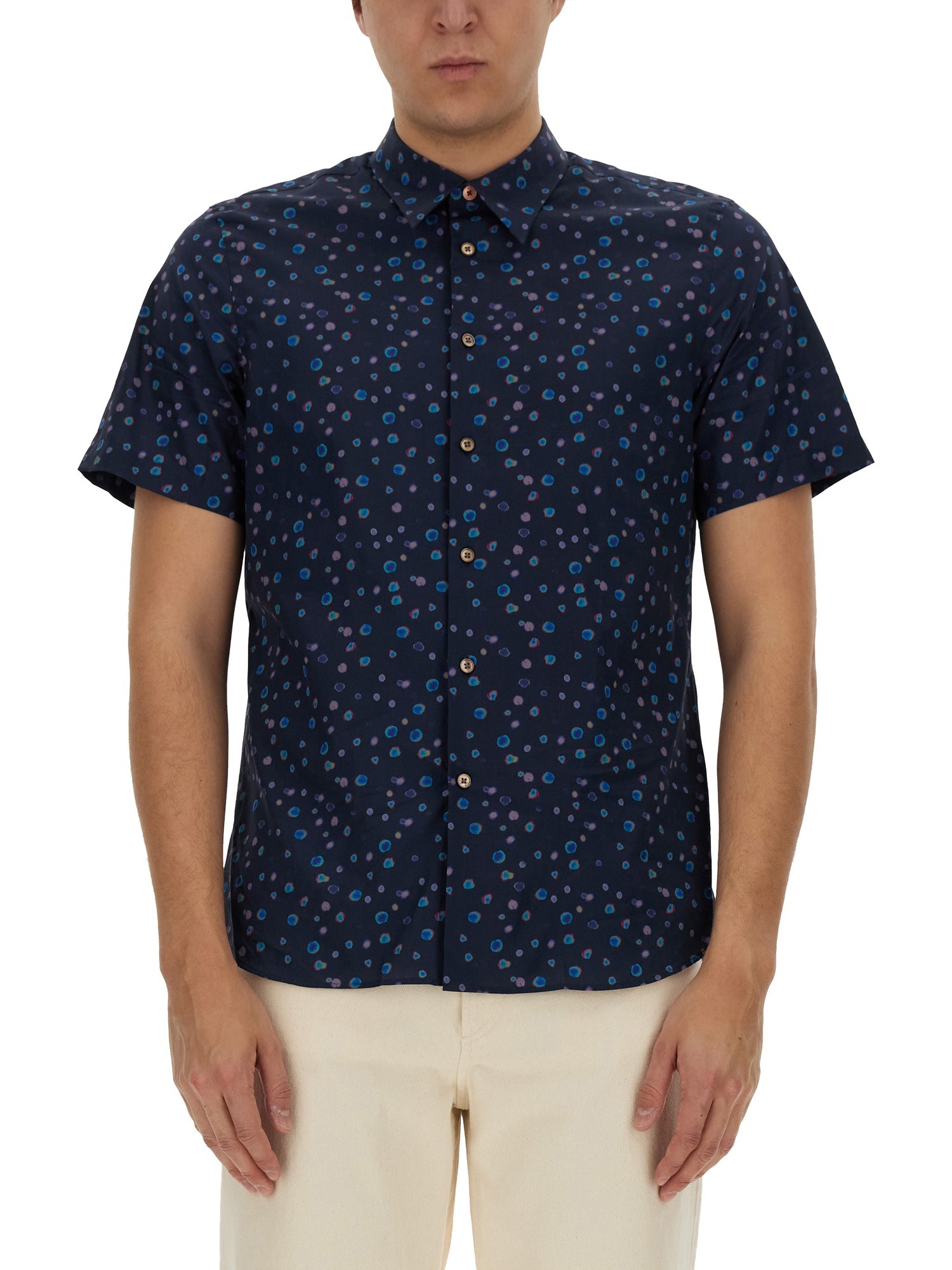  ps by paul smith printed shirt