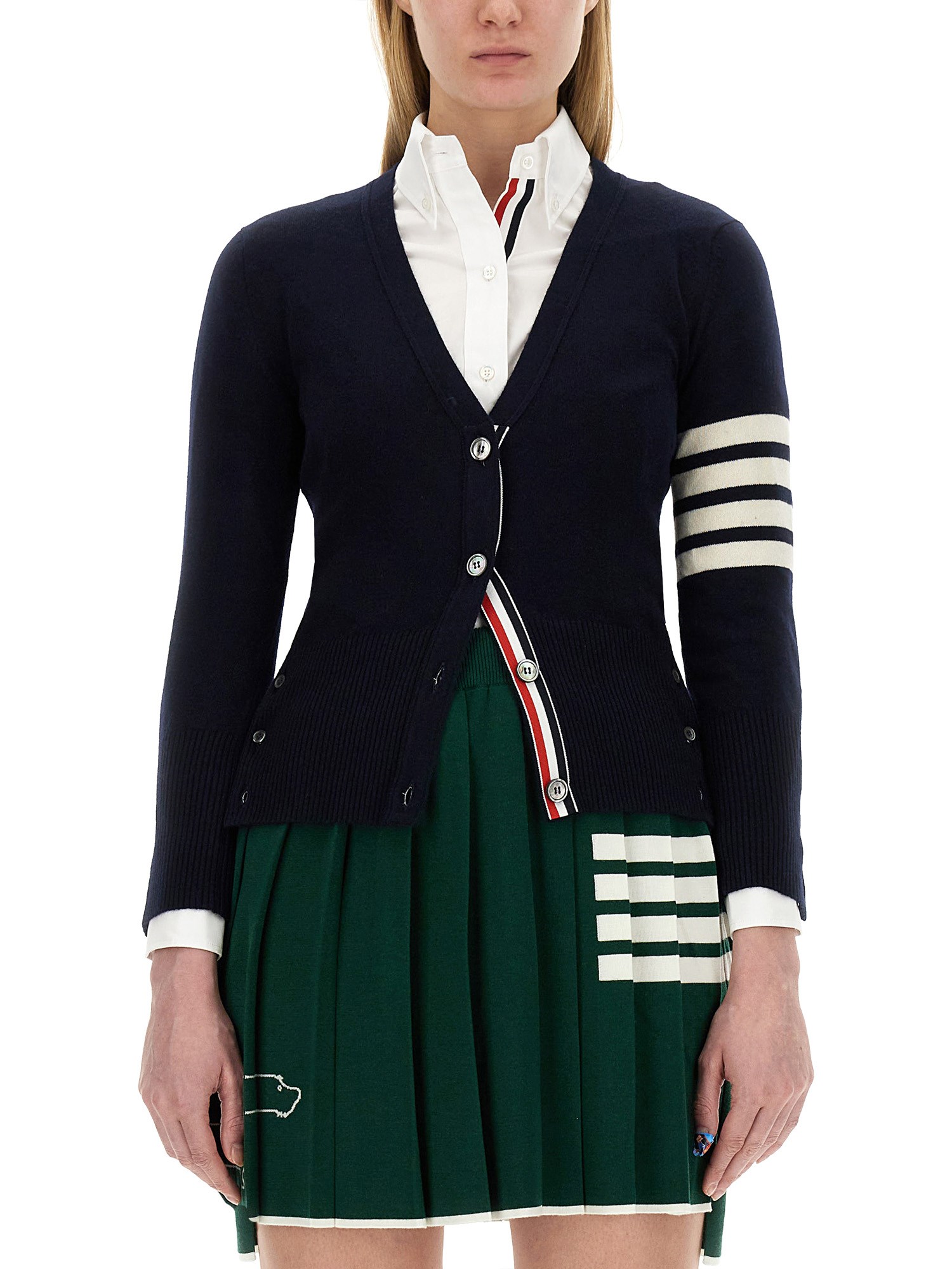 Thom Browne thom browne v-neck cardigan