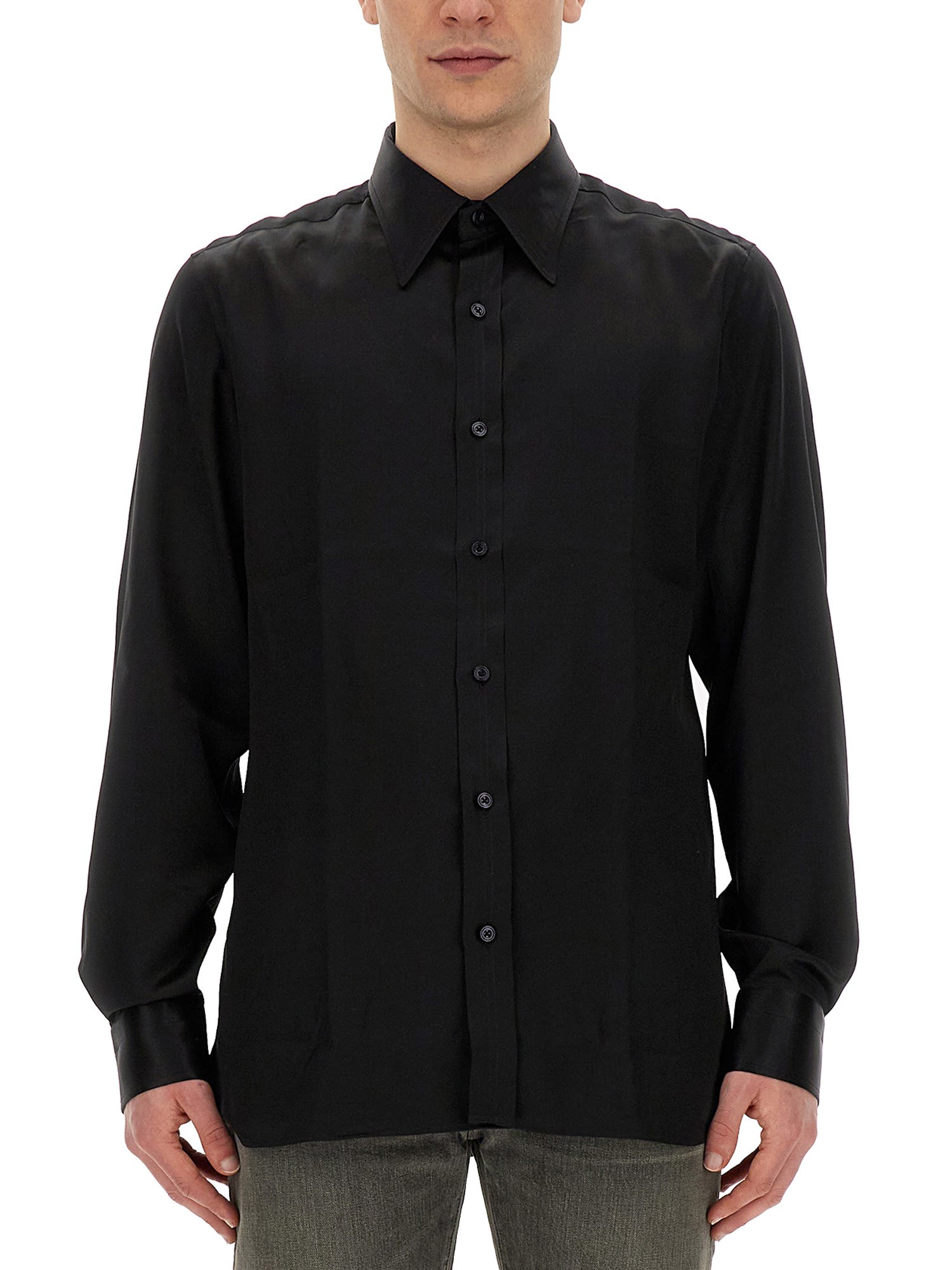 Tom Ford tom ford charmeuse shirt