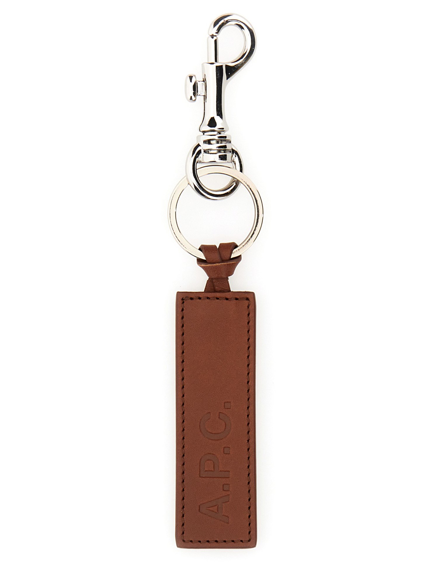 A.P.C. a.p.c. keychain with logo