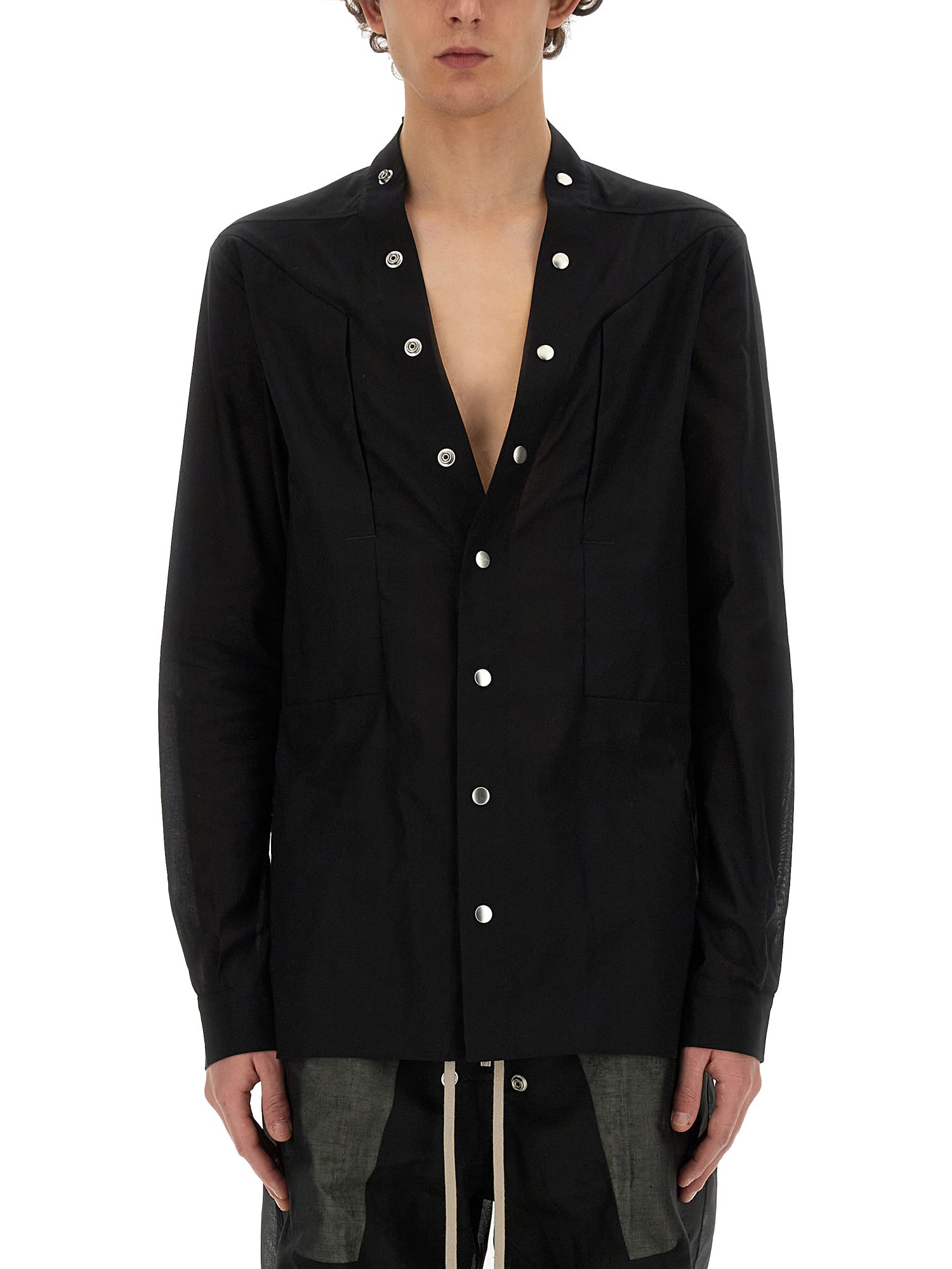 Rick Owens rick owens cotton shirt