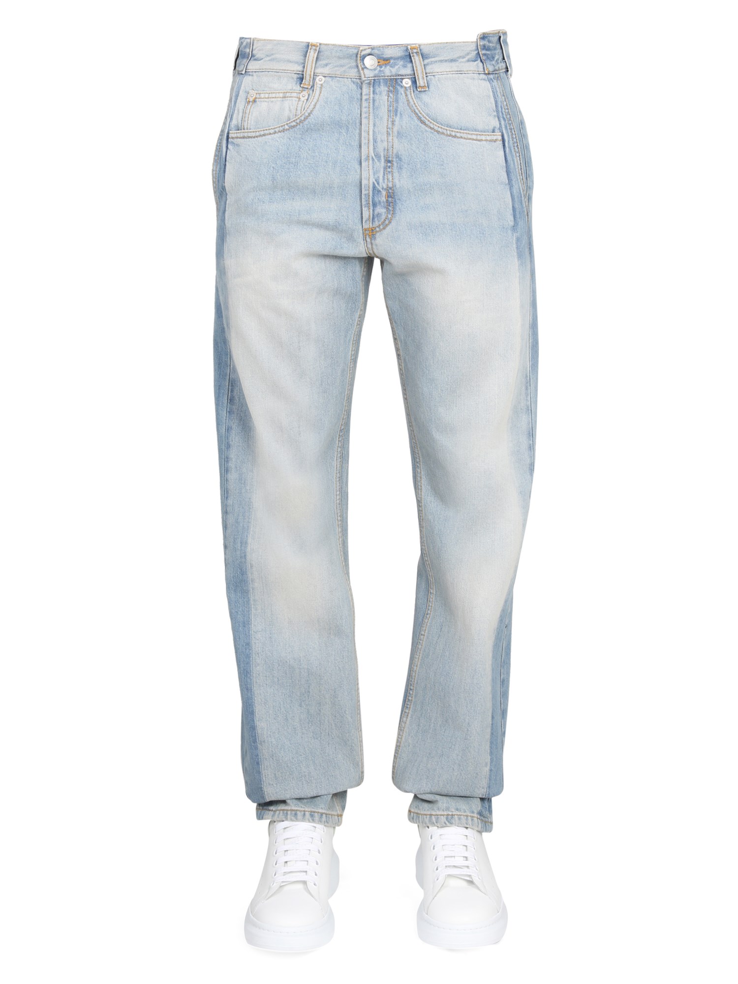 Alexander McQueen alexander mcqueen worker jeans with patches