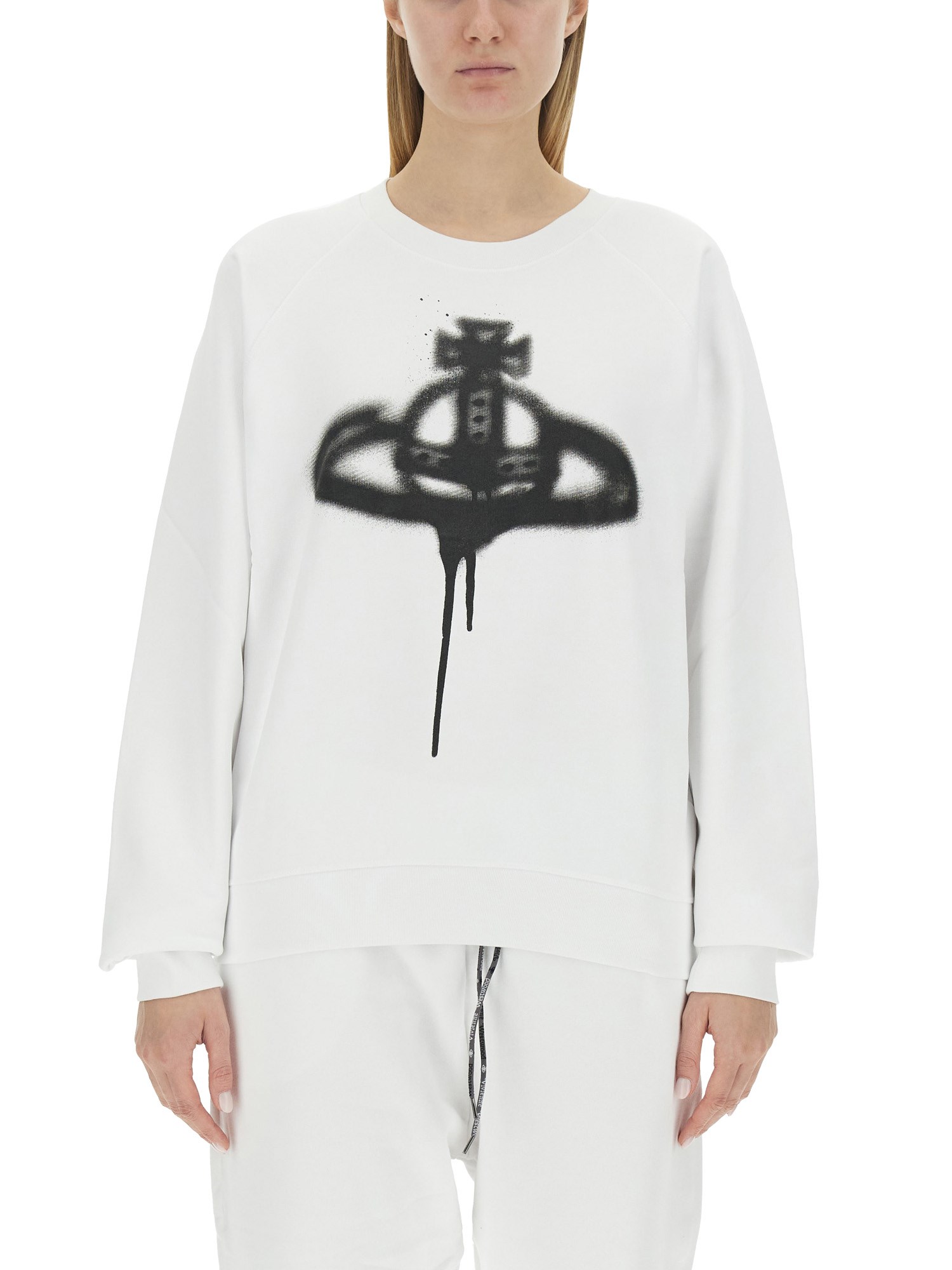 Vivienne Westwood vivienne westwood orb spray print sweatshirt