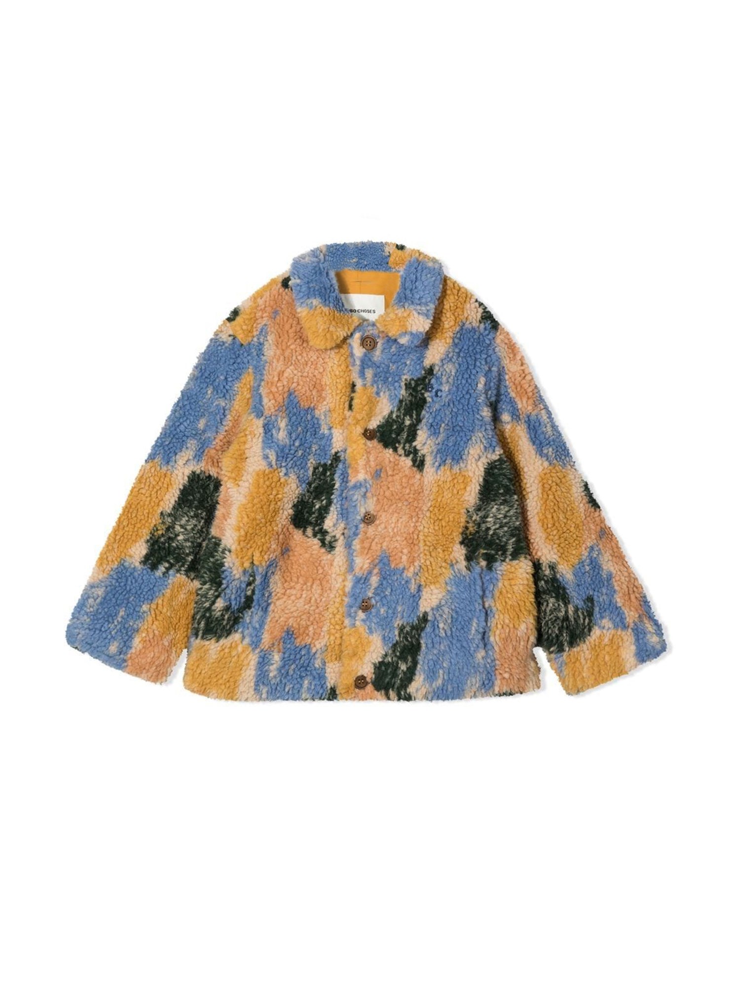 Bobo Choses bobo choses shadows jacquard sheepskin jacket