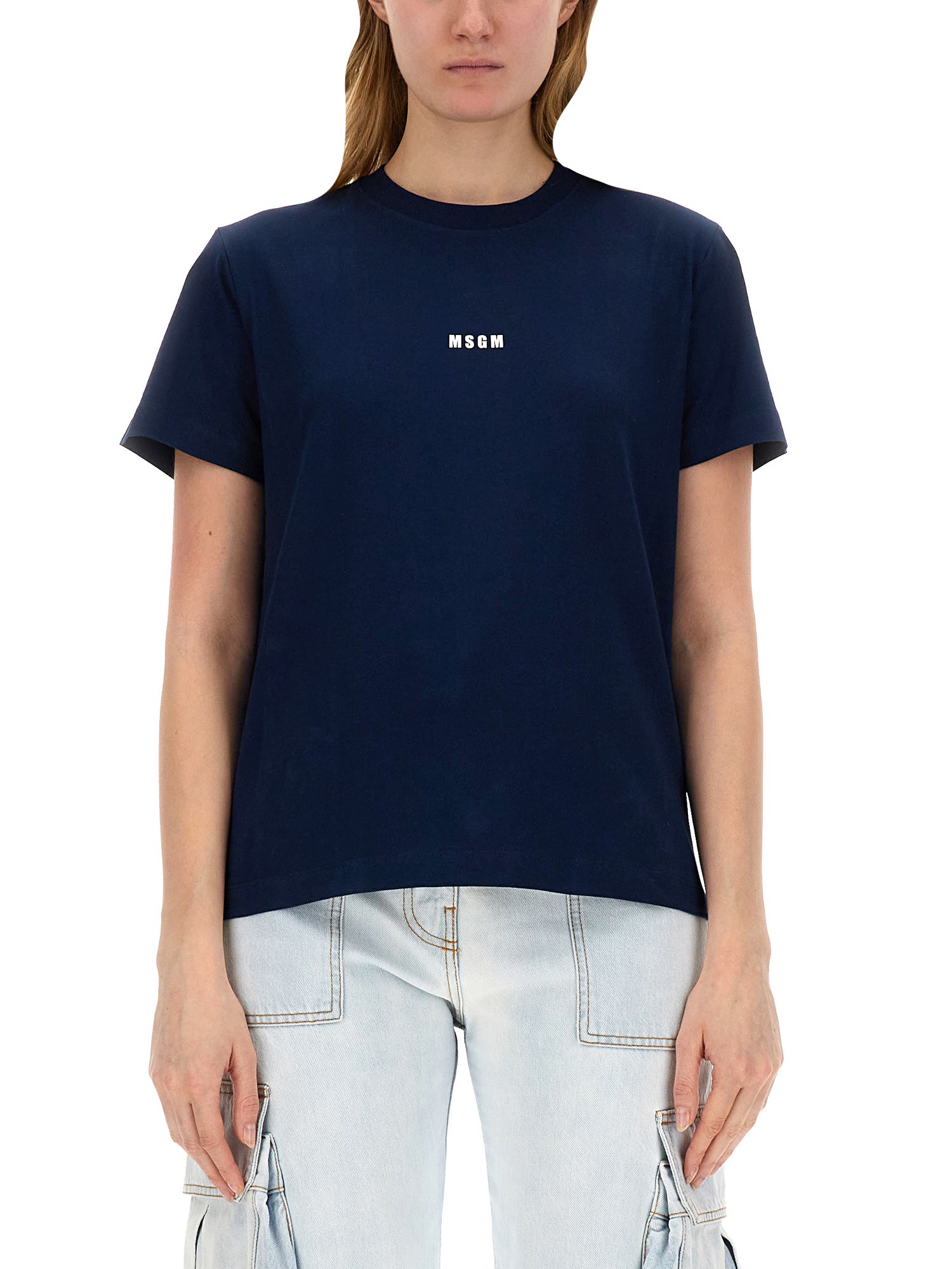 Msgm msgm t-shirt with logo