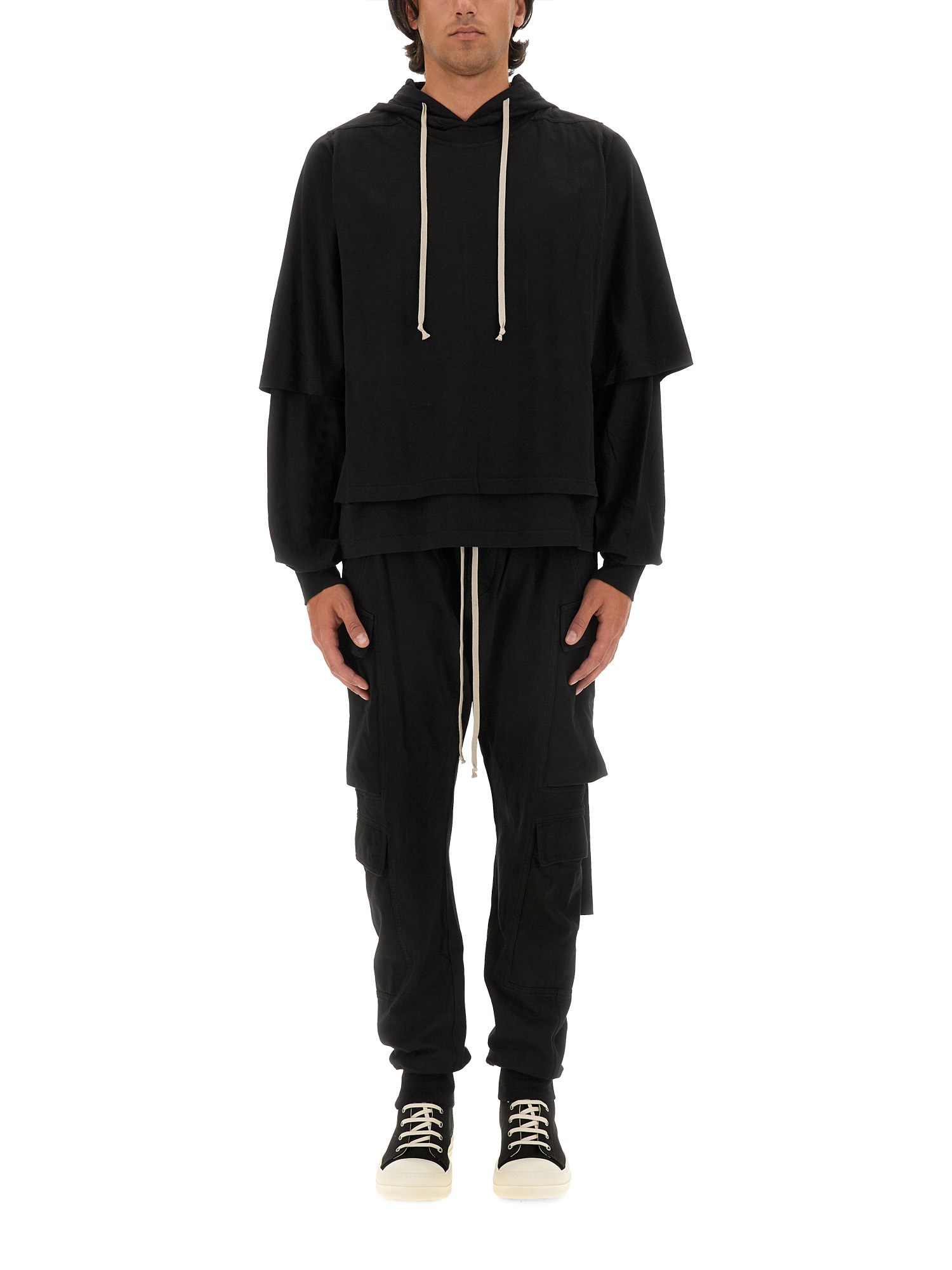 Rick Owens Drkshdw rick owens drkshdw hustler sweatshirt