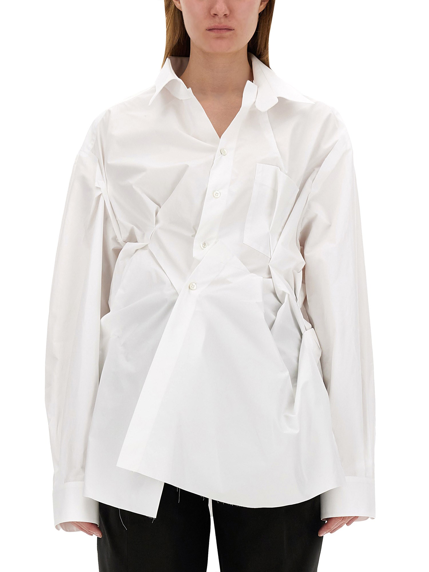 Maison Margiela maison margiela poplin shirt