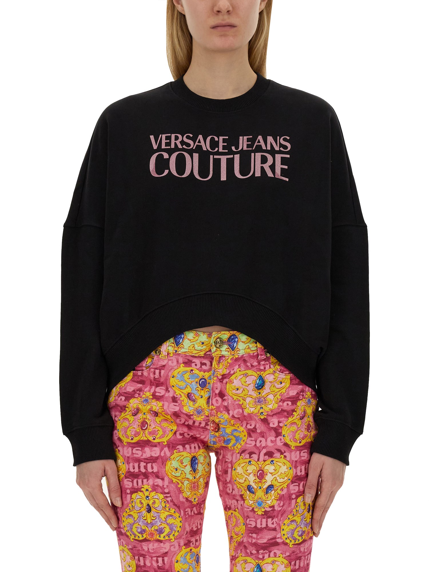 Versace Jeans Couture versace jeans couture sweatshirt with logo