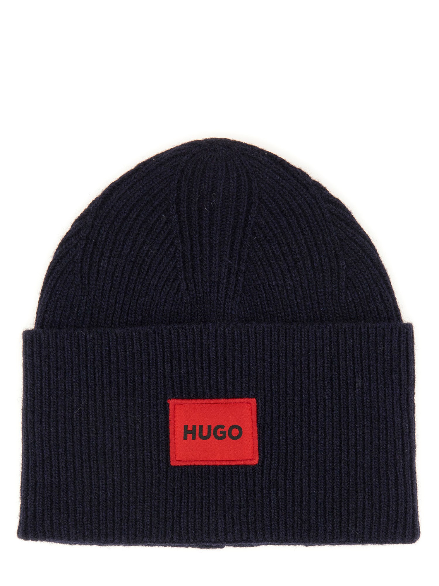 Hugo hugo beanie hat with logo