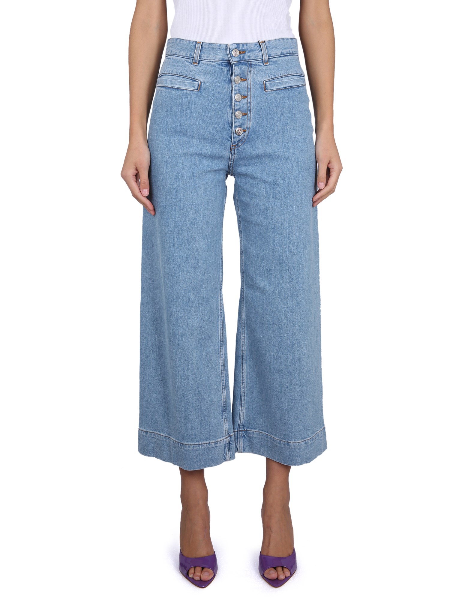 Etro etro cropped fit jeans