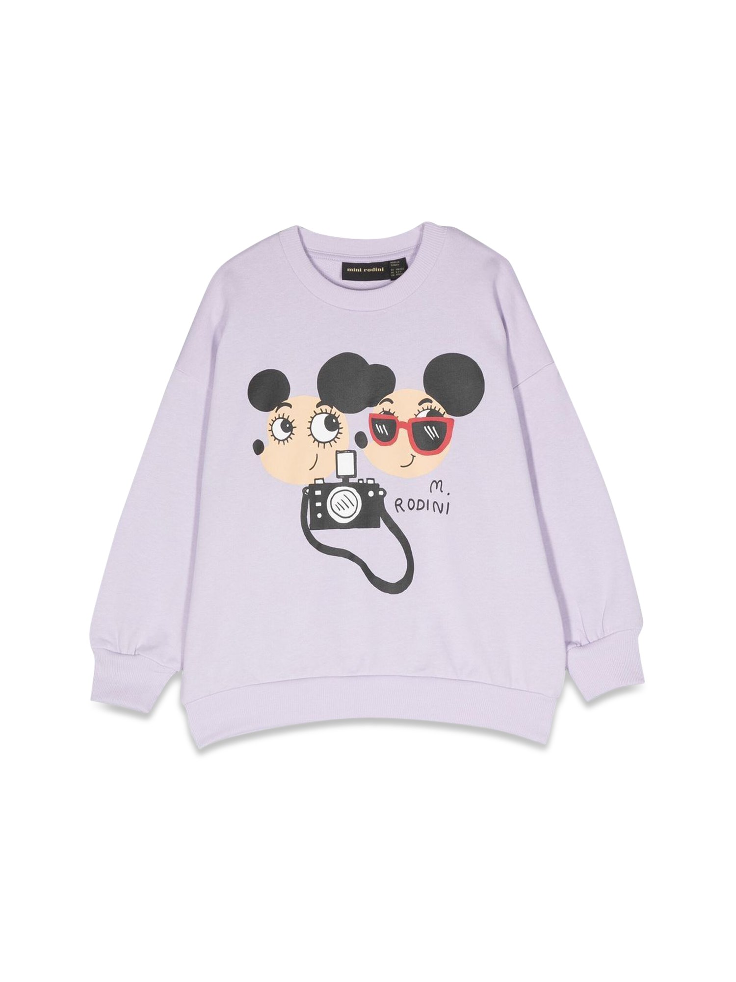 Mini Rodini mini rodini ritzratz crewneck sweatshirt