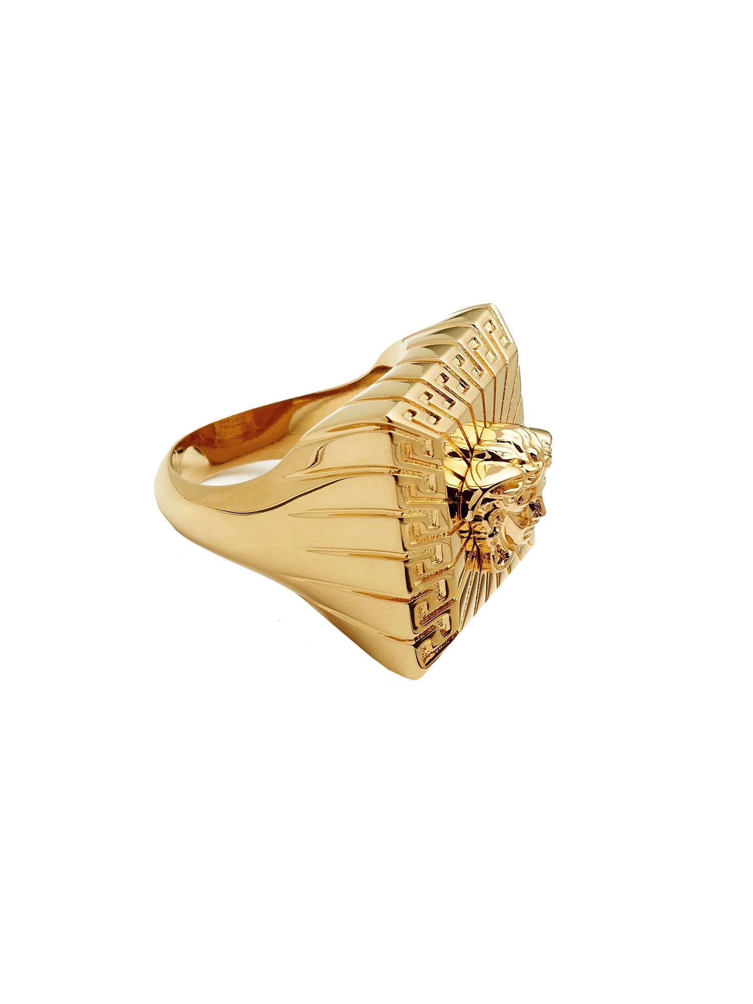 Versace versace square medusa ring