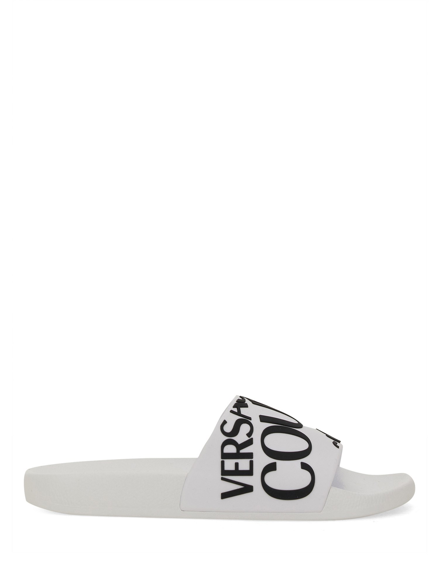 Versace Jeans Couture versace jeans couture slide sandal with logo