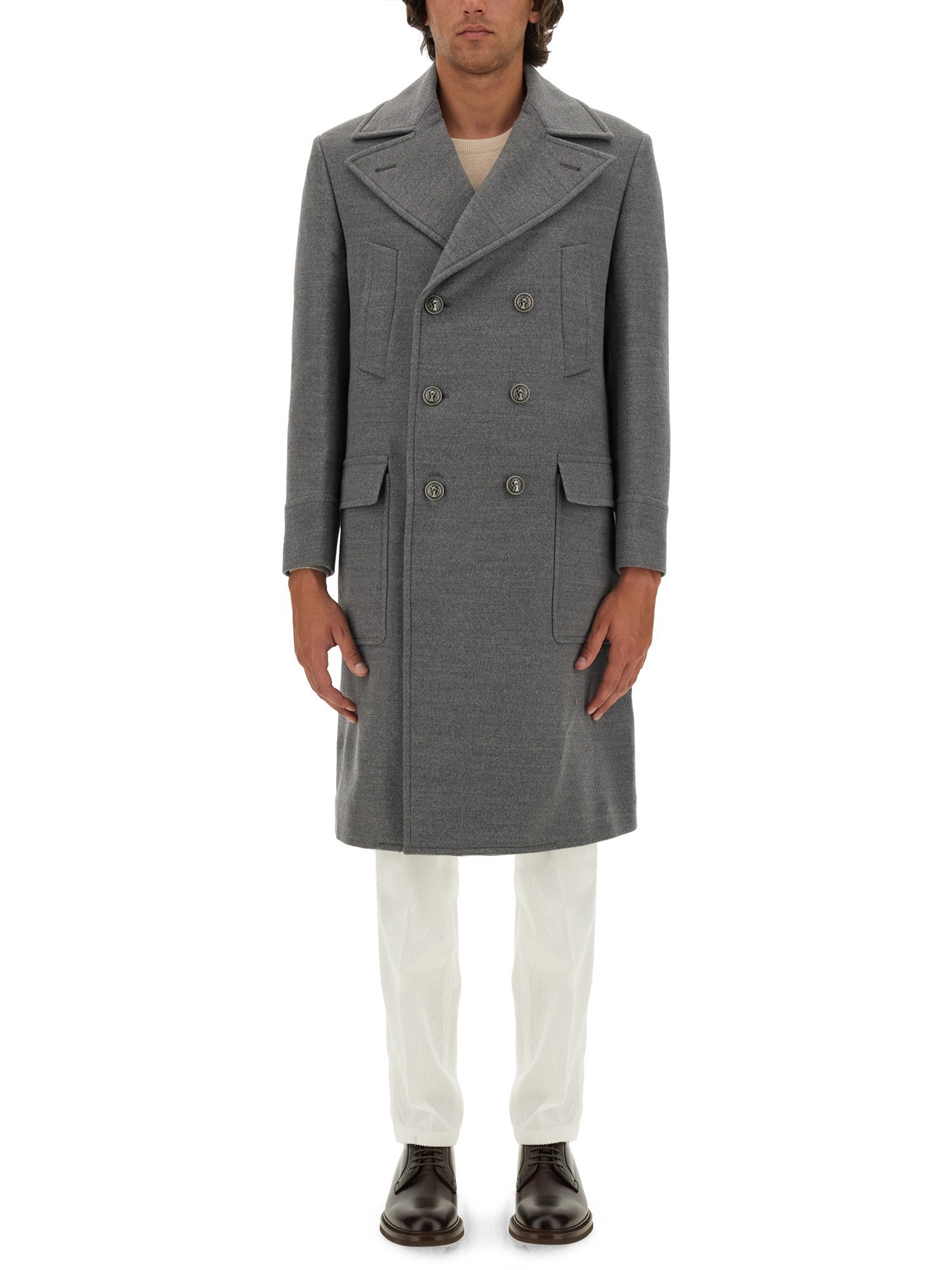 Brunello Cucinelli brunello cucinelli double-breasted coat