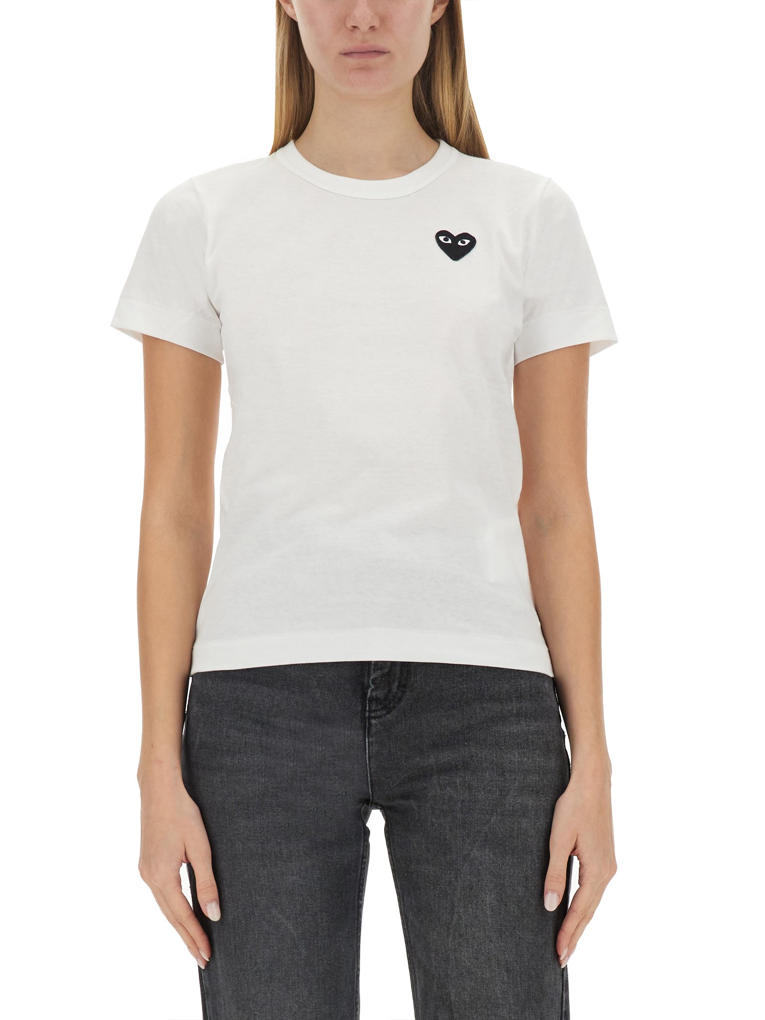 Comme Des Garçons Play comme des garcons play t-shirt with logo