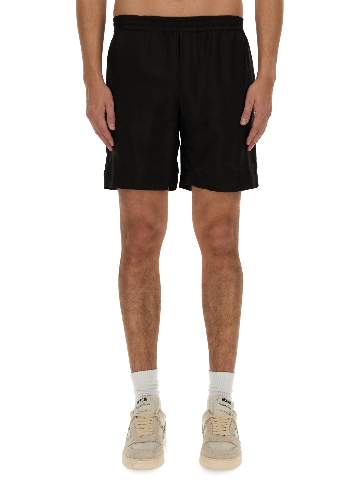 Msgm msgm short with logo