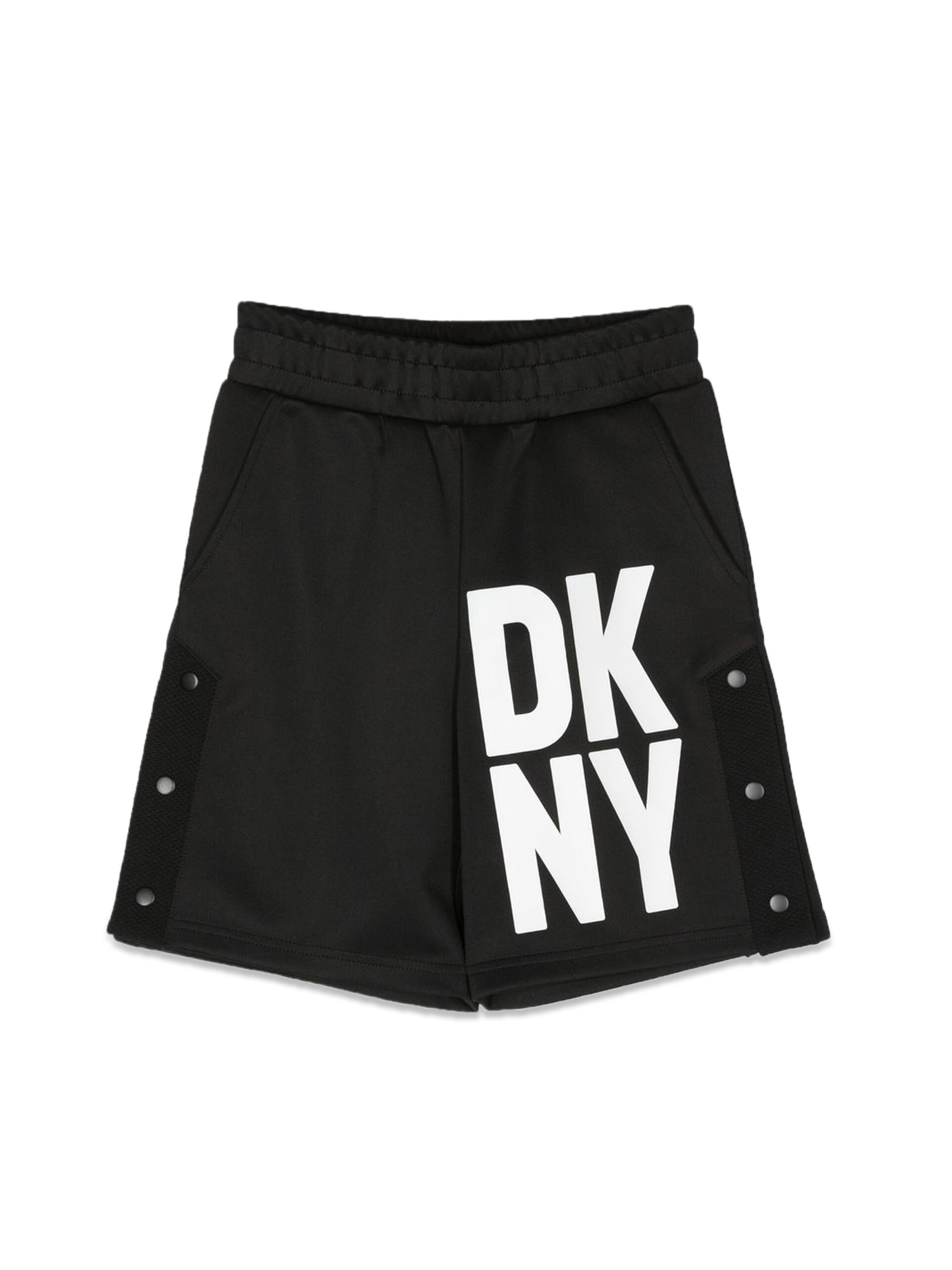 DKNY dkny bermuda shorts logo side buttons