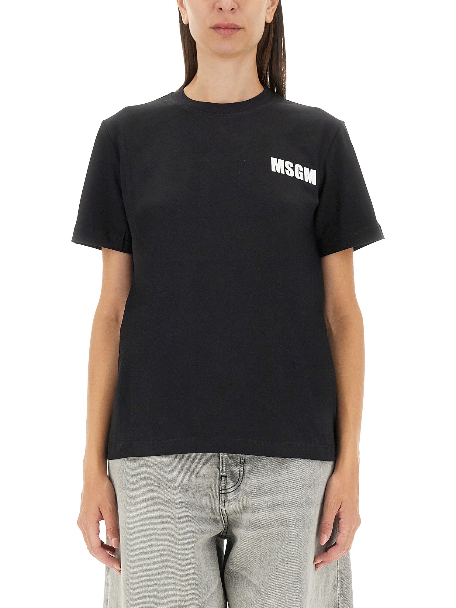 Msgm msgm t-shirt with logo