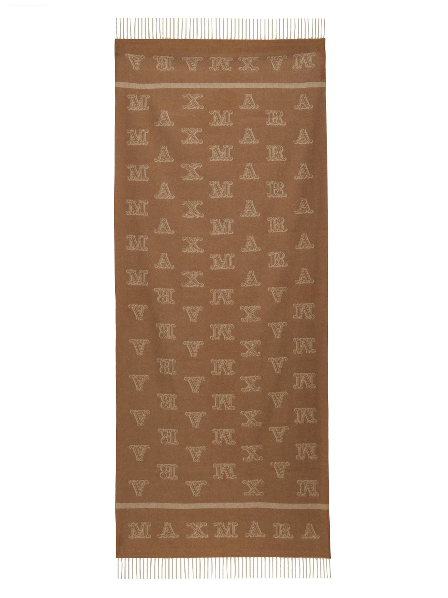 Max Mara max mara jacquard camel stole