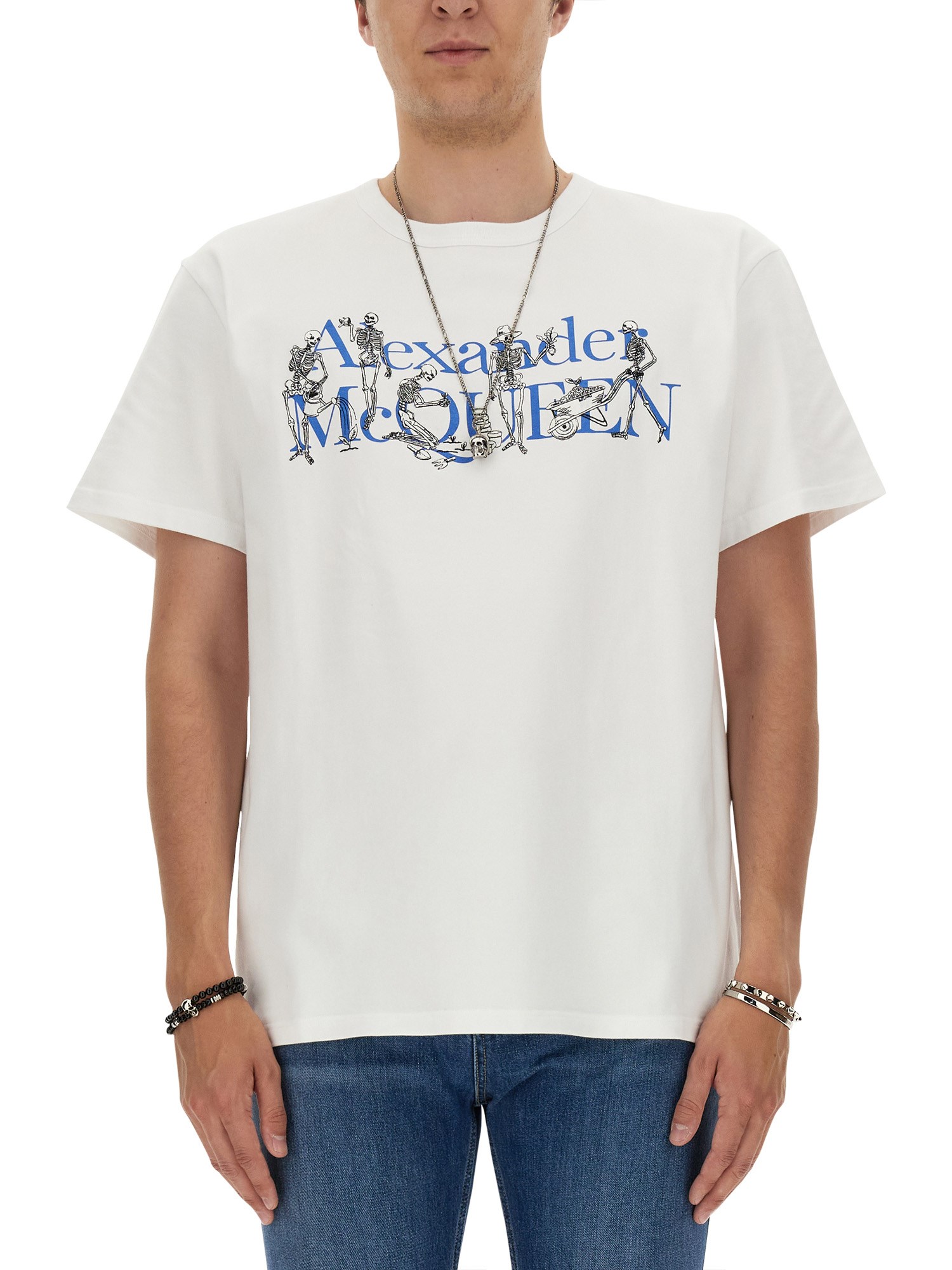 Alexander McQueen alexander mcqueen t-shirt with logo