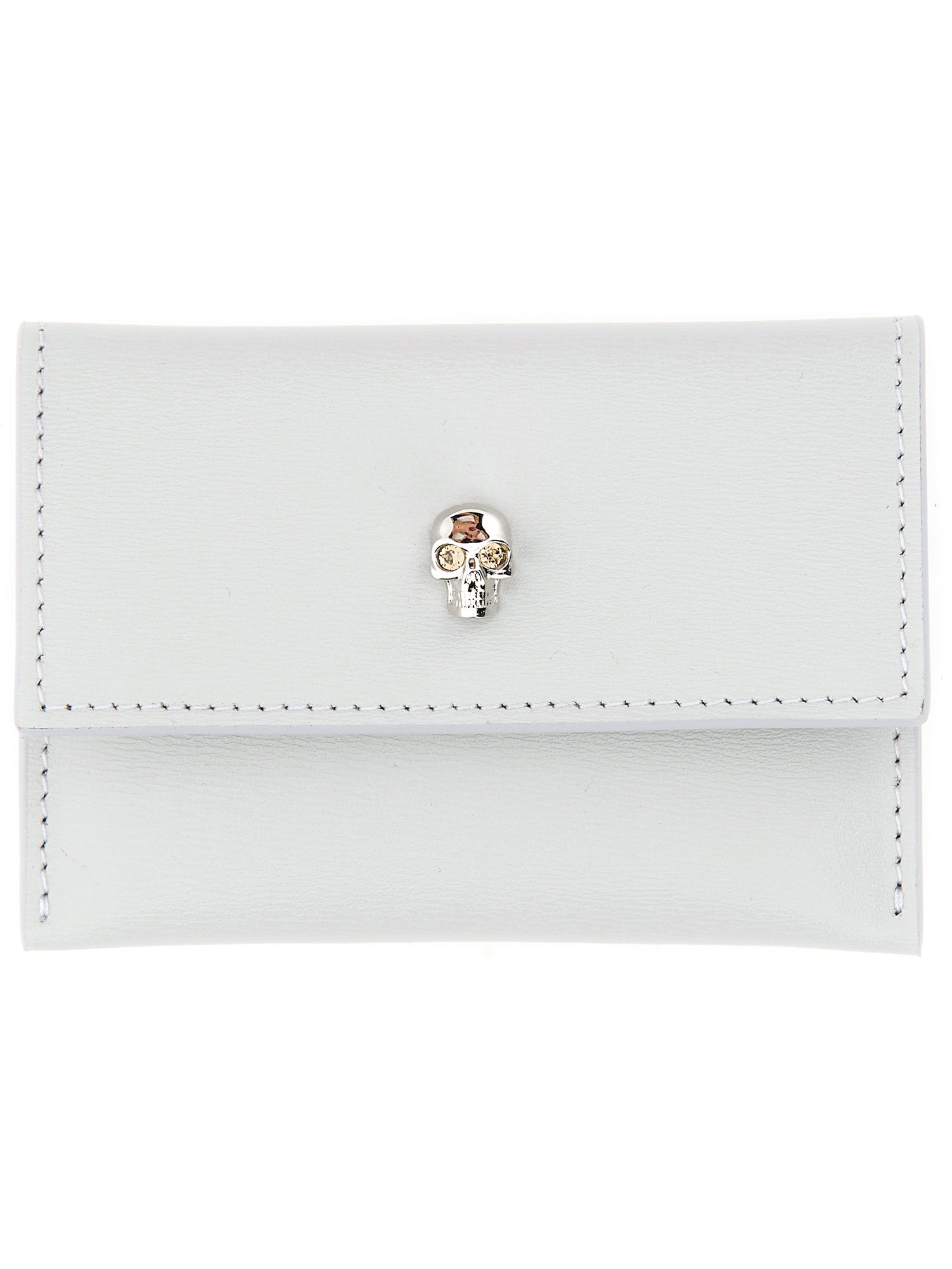 Alexander McQueen alexander mcqueen card holder with skull