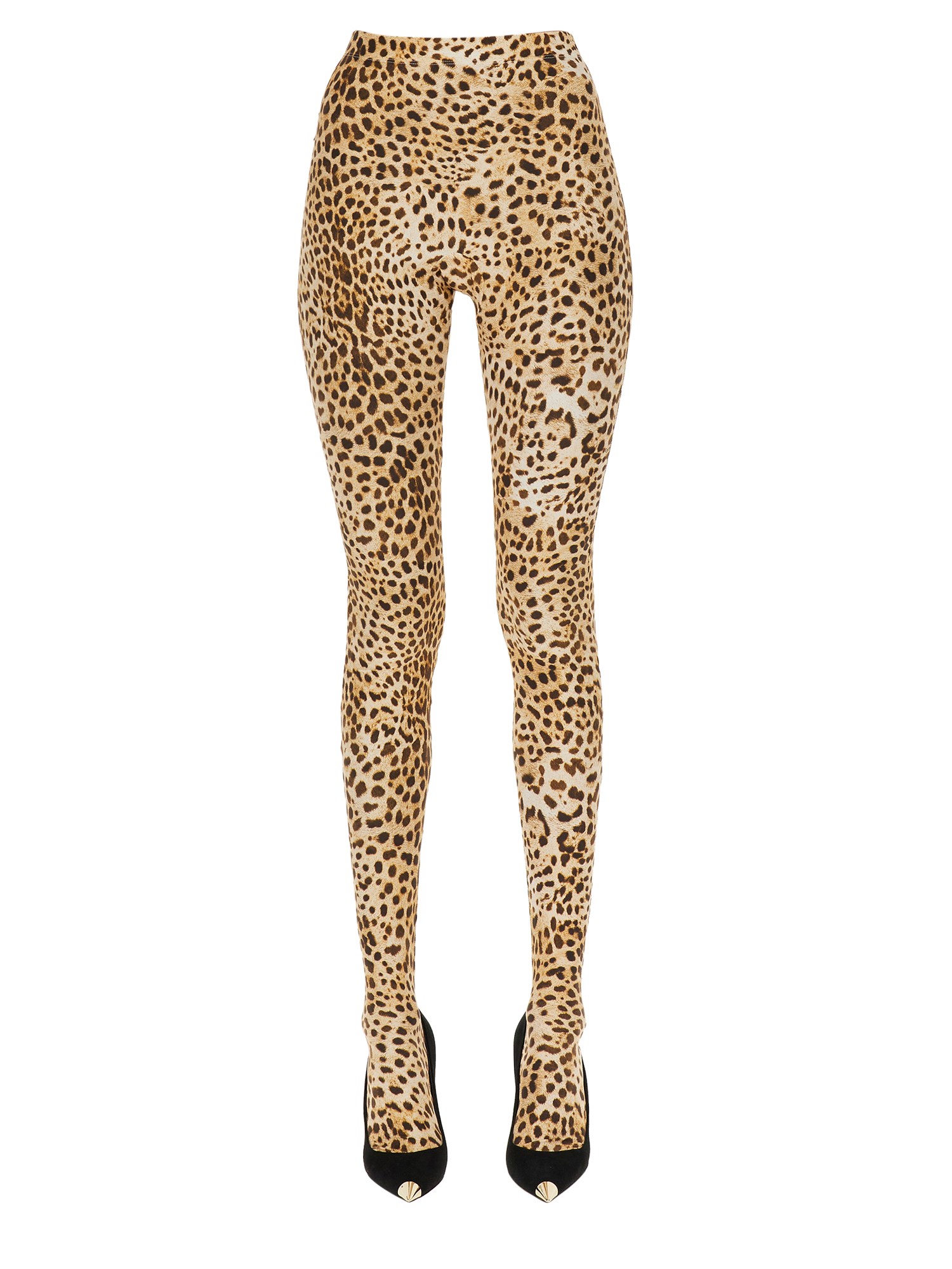 Roberto Cavalli roberto cavalli leggings con stampa animalier