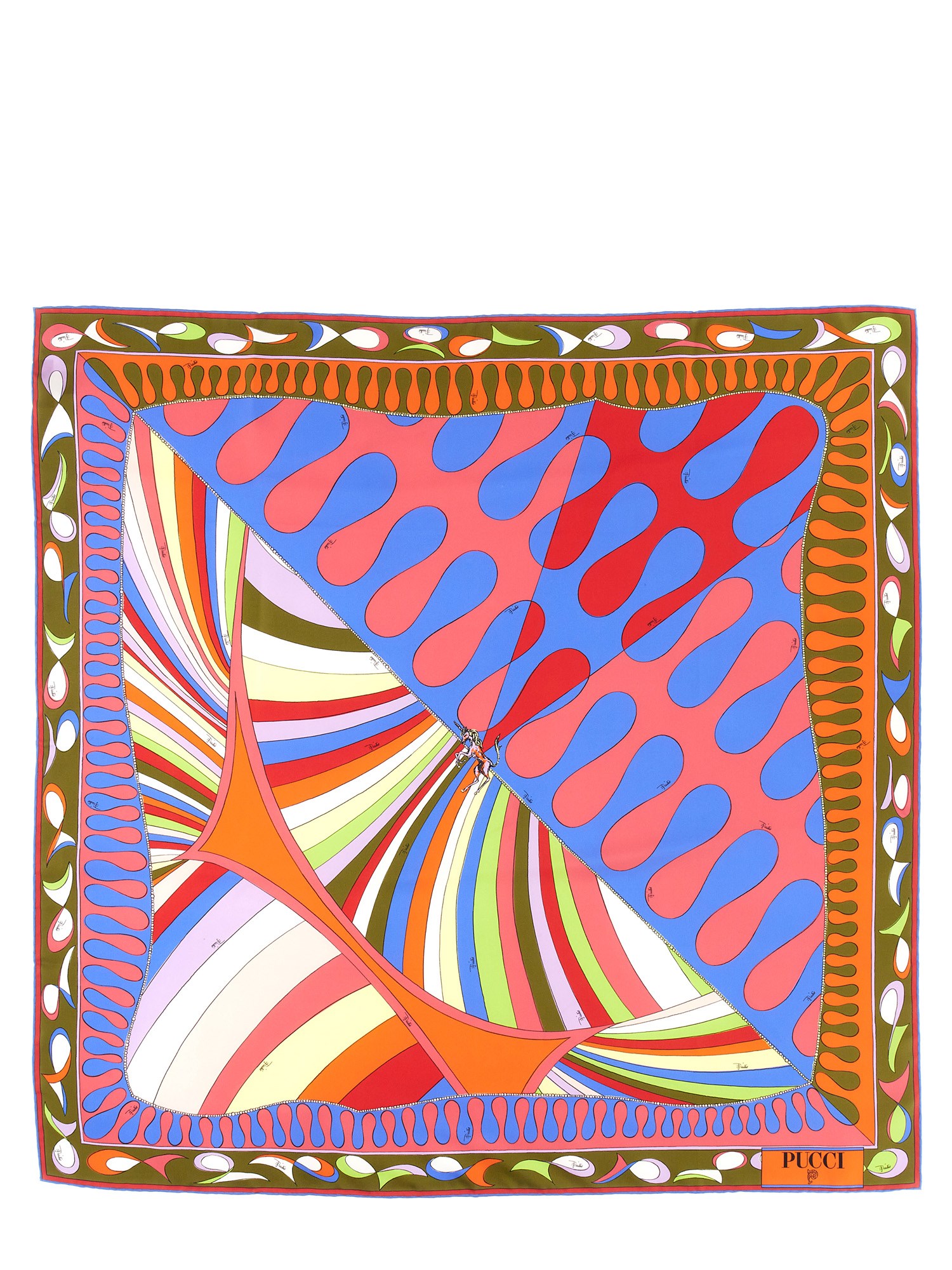 pucci pucci silk scarf