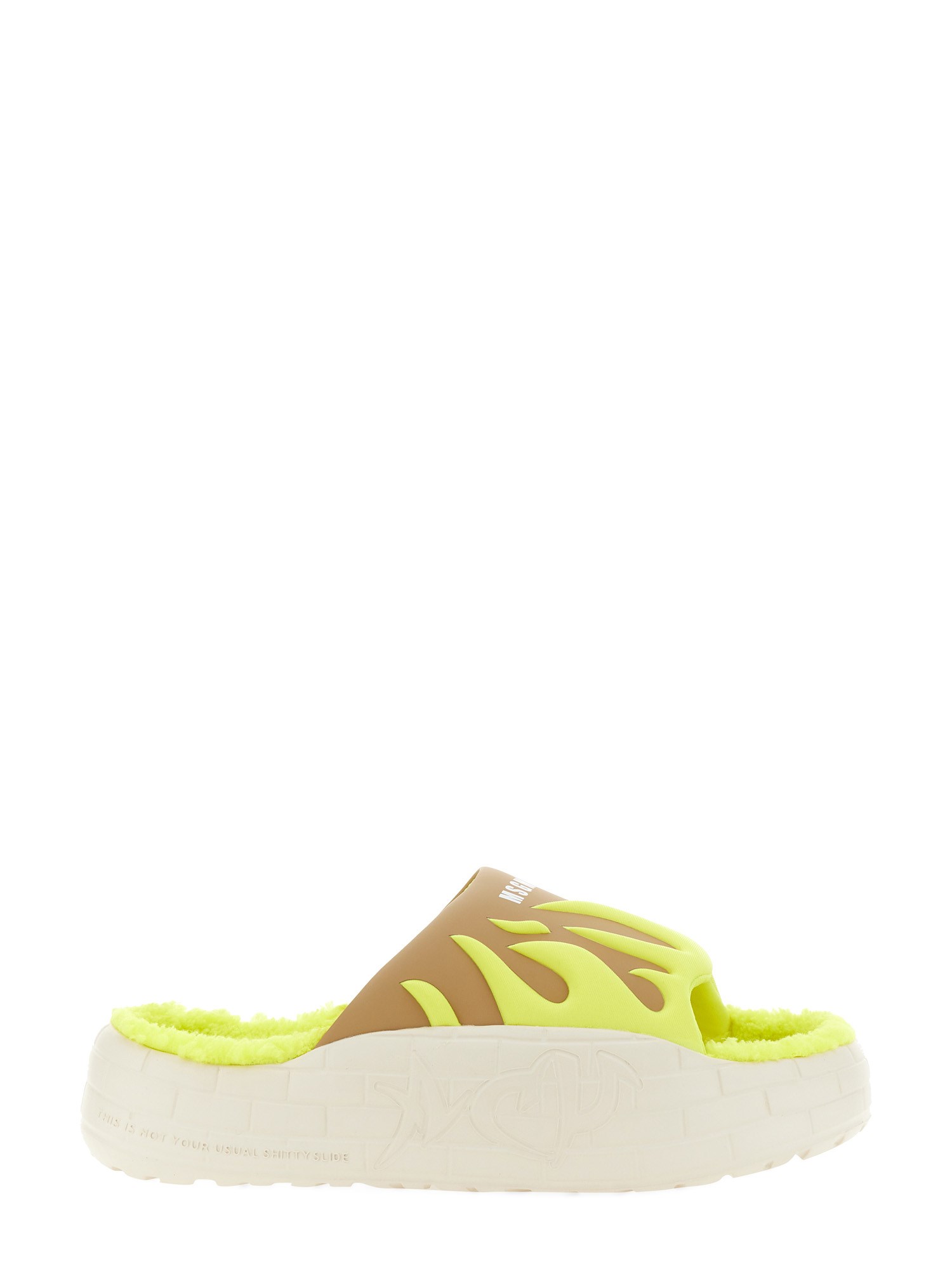 Msgm msgm fleece sandal