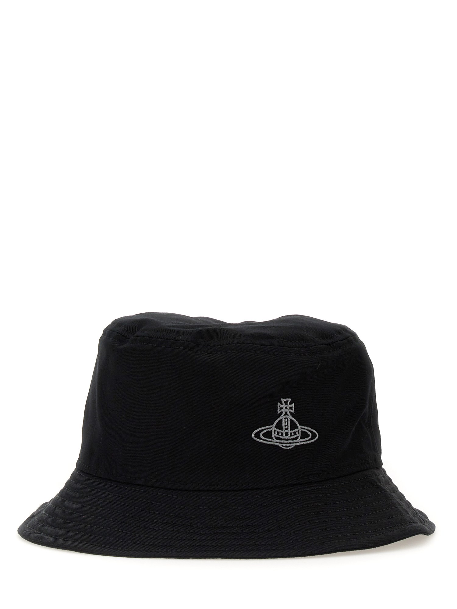 Vivienne Westwood vivienne westwood bucket hat with logo embroidery