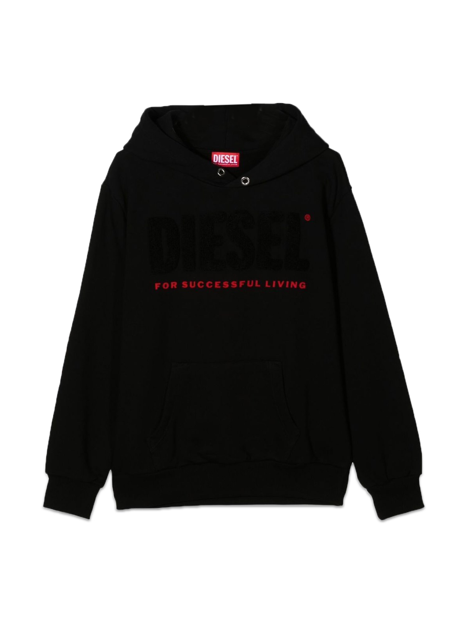 diesel kids diesel kids hoodie with front writing