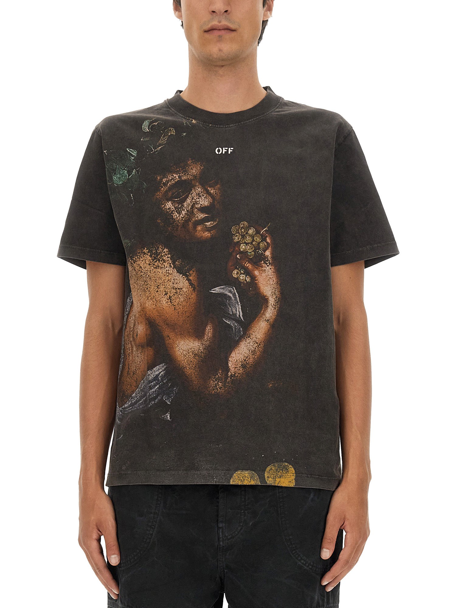 OFF-WHITE off-white bacchus print t-shirt