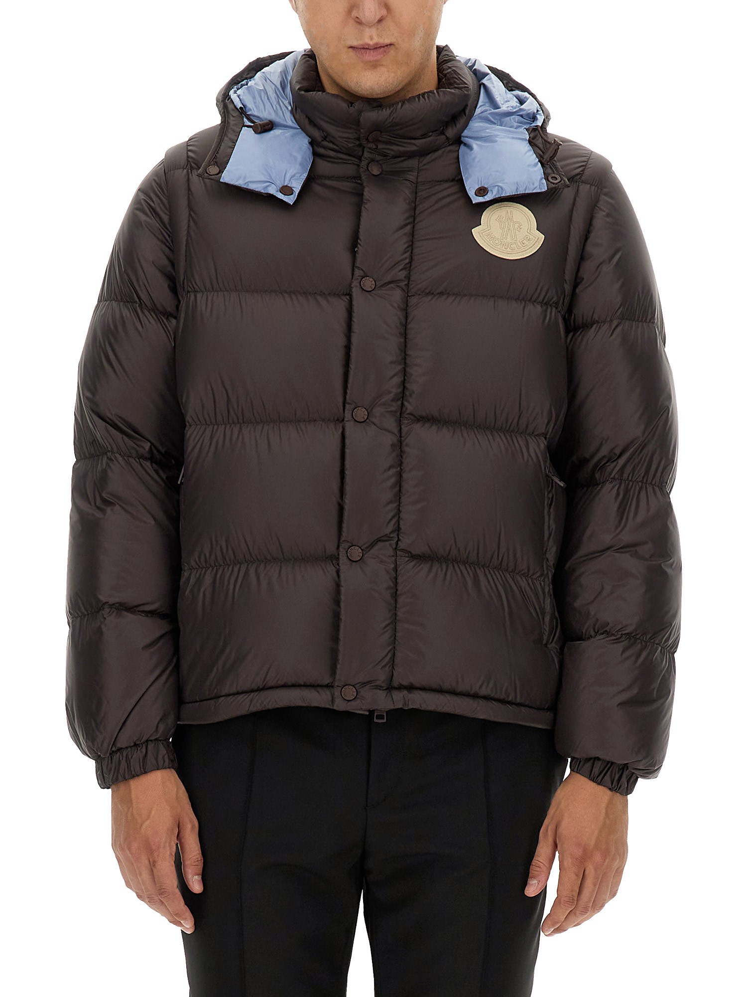 Moncler moncler short down jacket "cyclone"