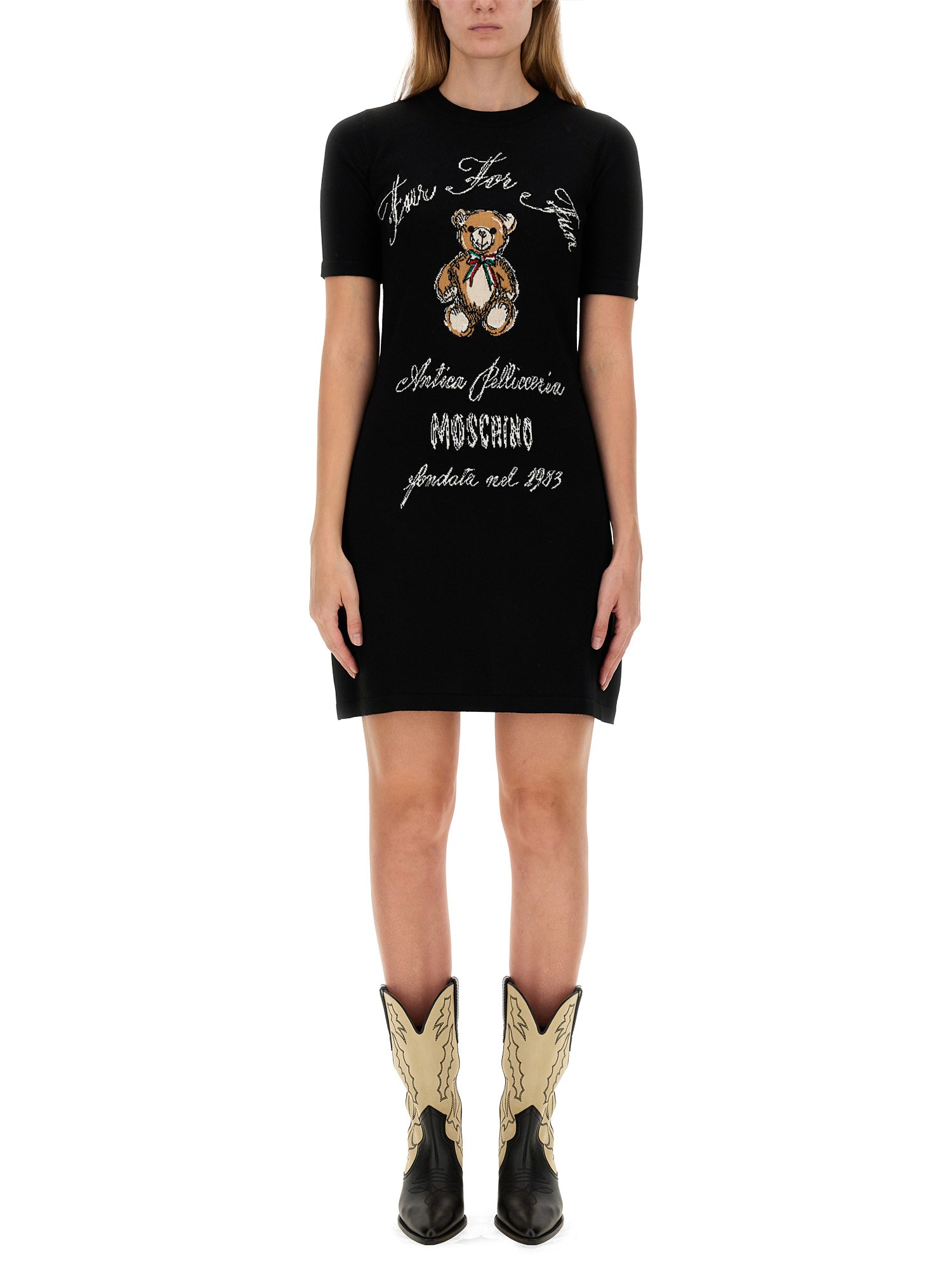 Moschino moschino knit dress