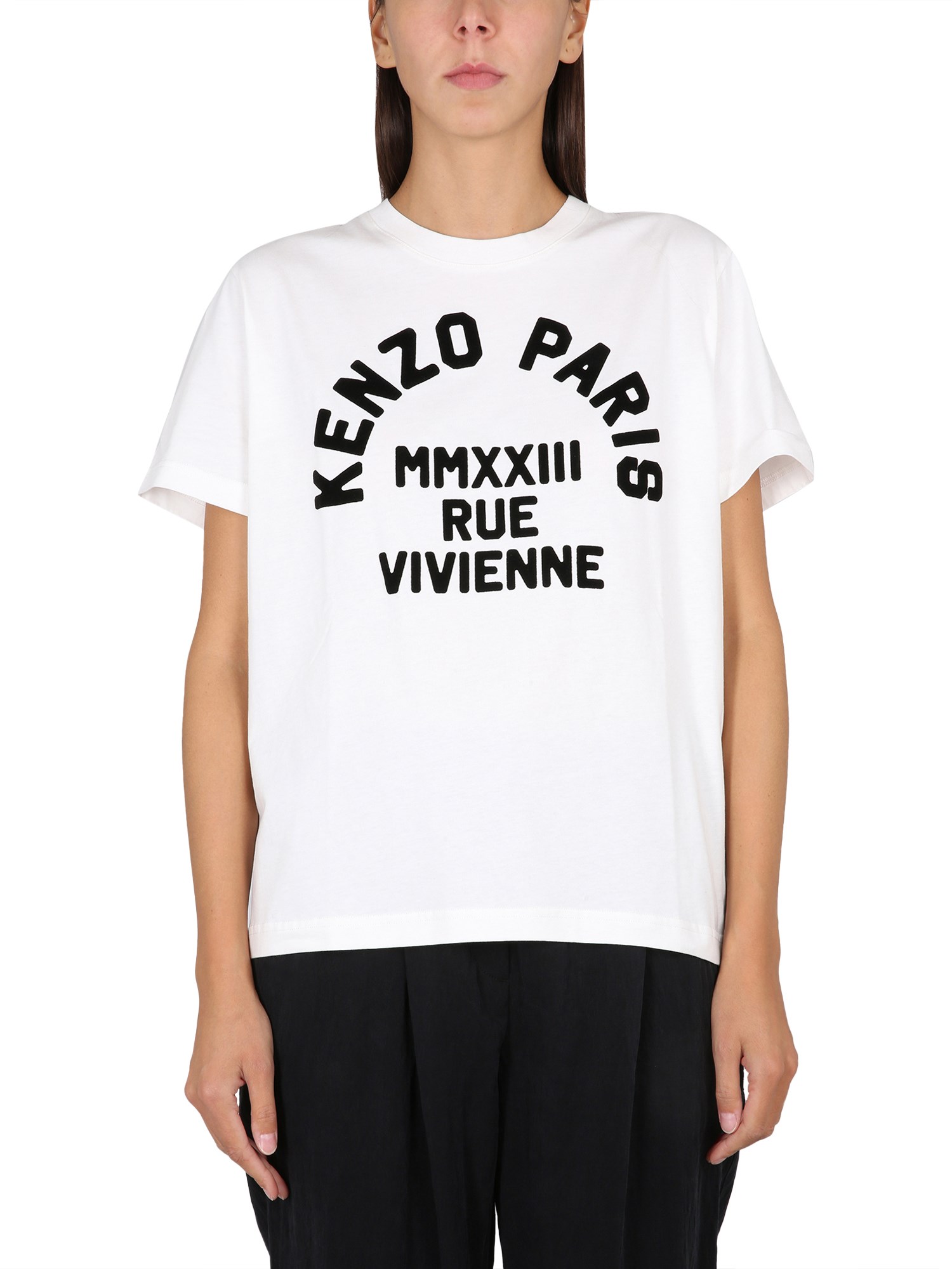 Kenzo kenzo loose fit 'rue vivienne' t-shirt