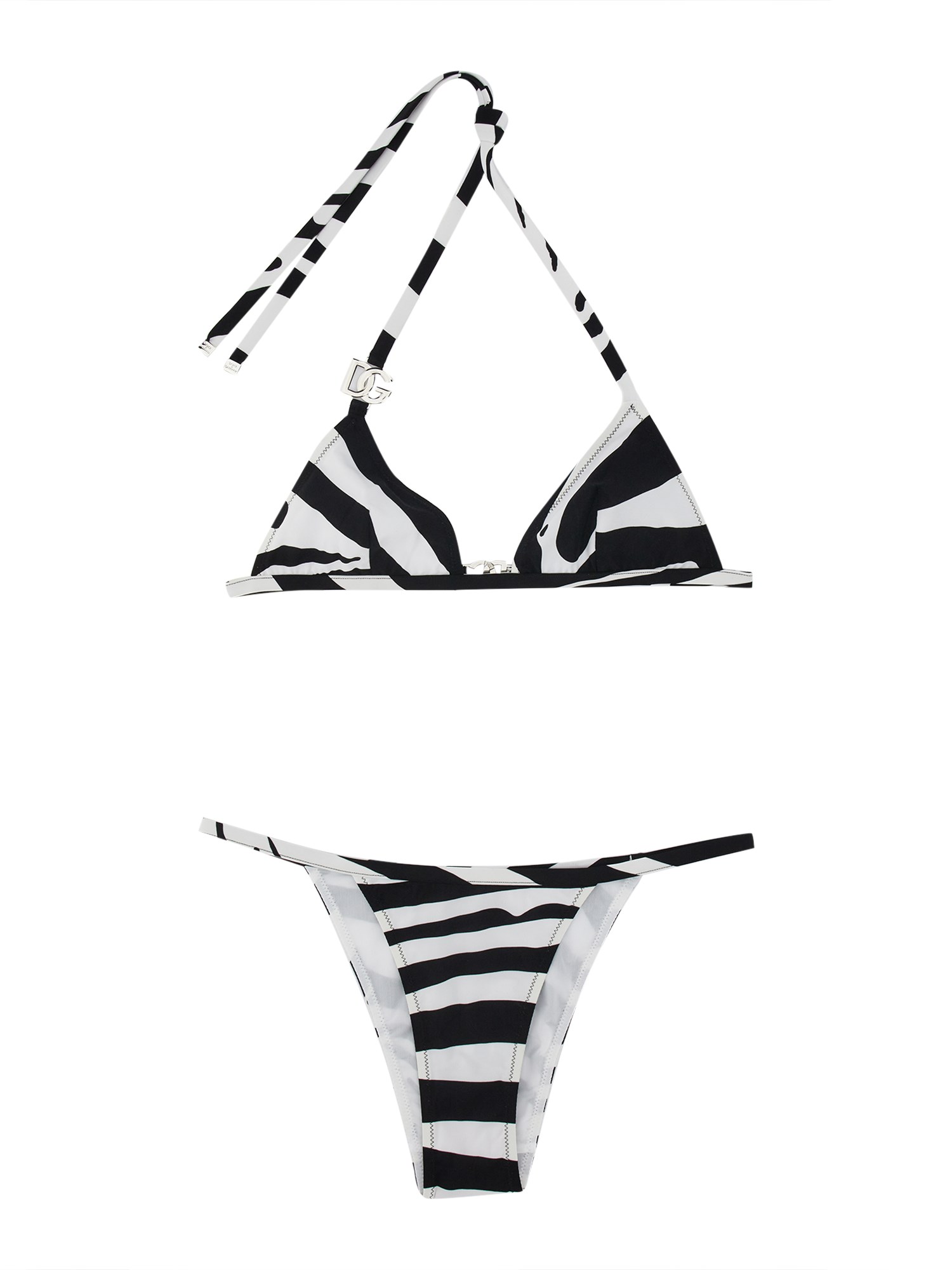 Dolce & Gabbana dolce & gabbana zebra print bikini swimsuit