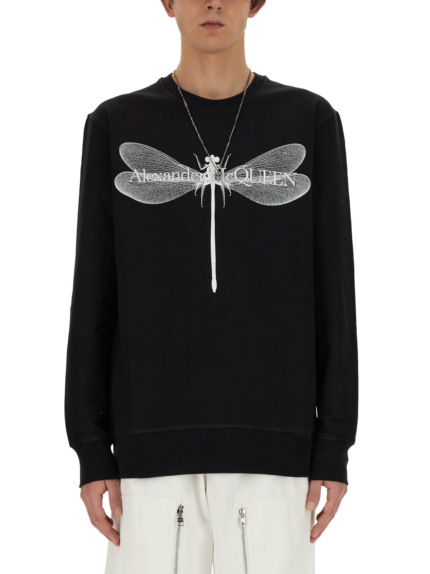 Alexander McQueen alexander mcqueen "dragonfly" sweatshirt