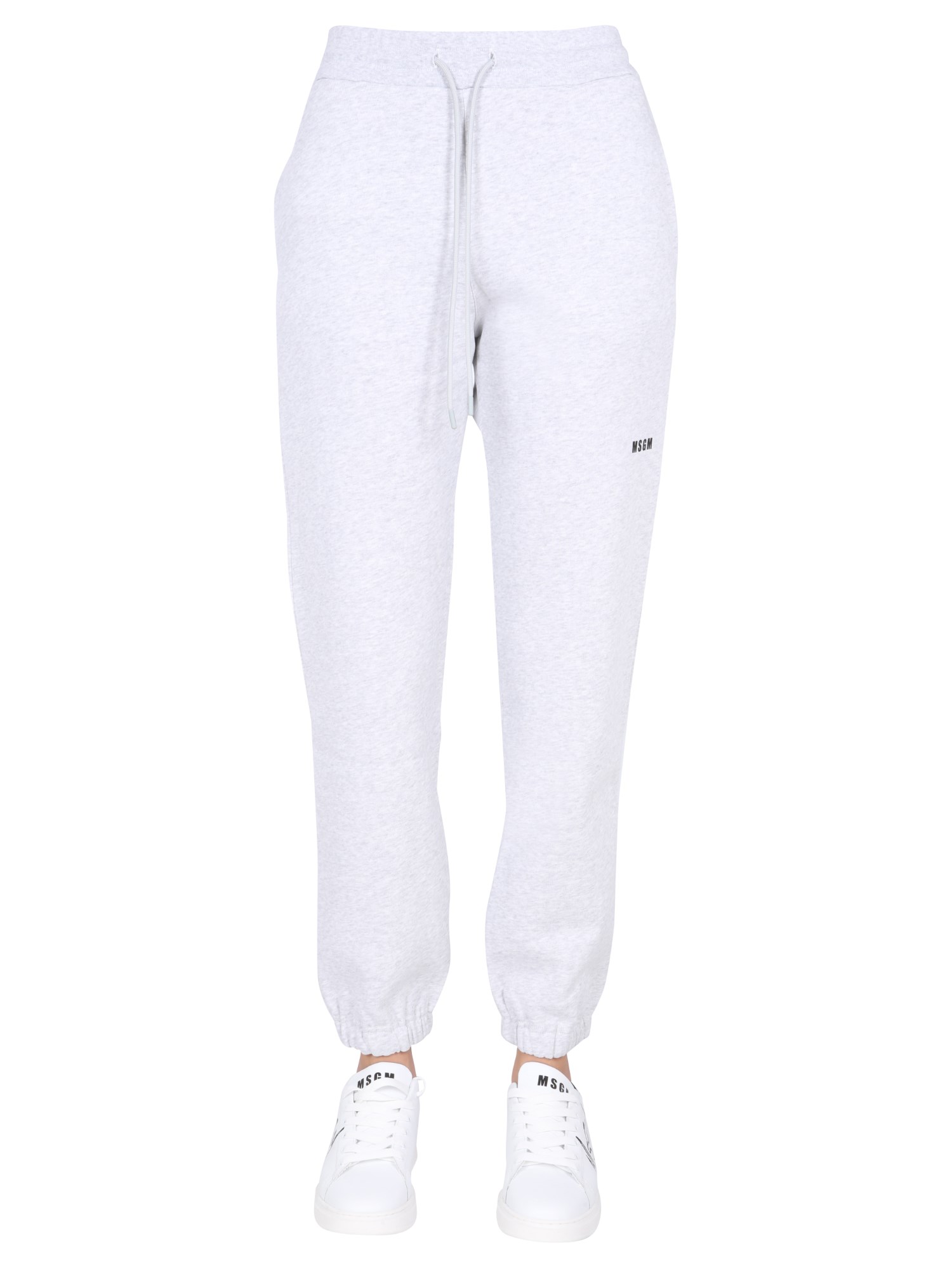 Msgm msgm jogging pants with logo print