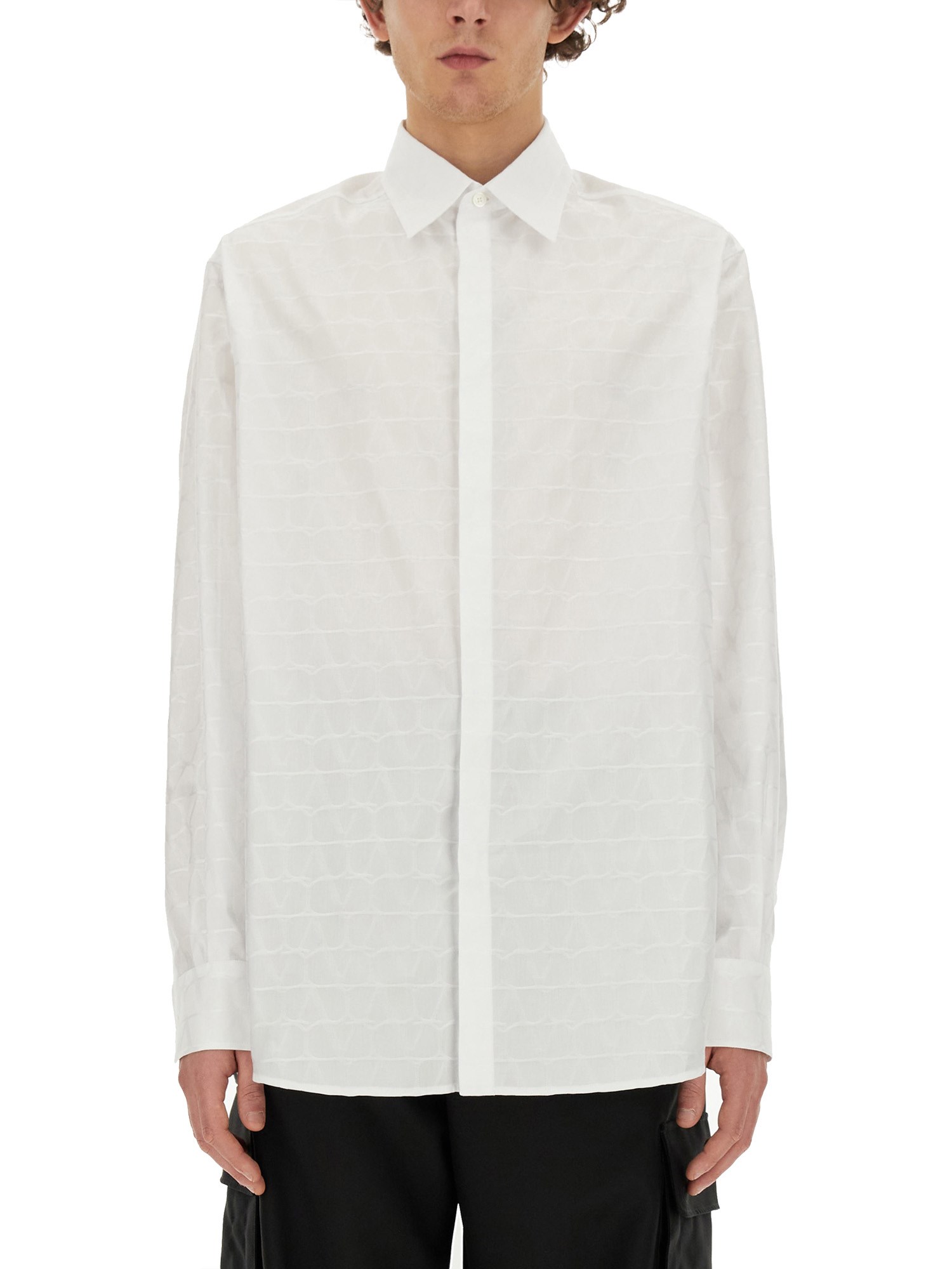 Valentino valentino shirt with "toile iconographe" pattern