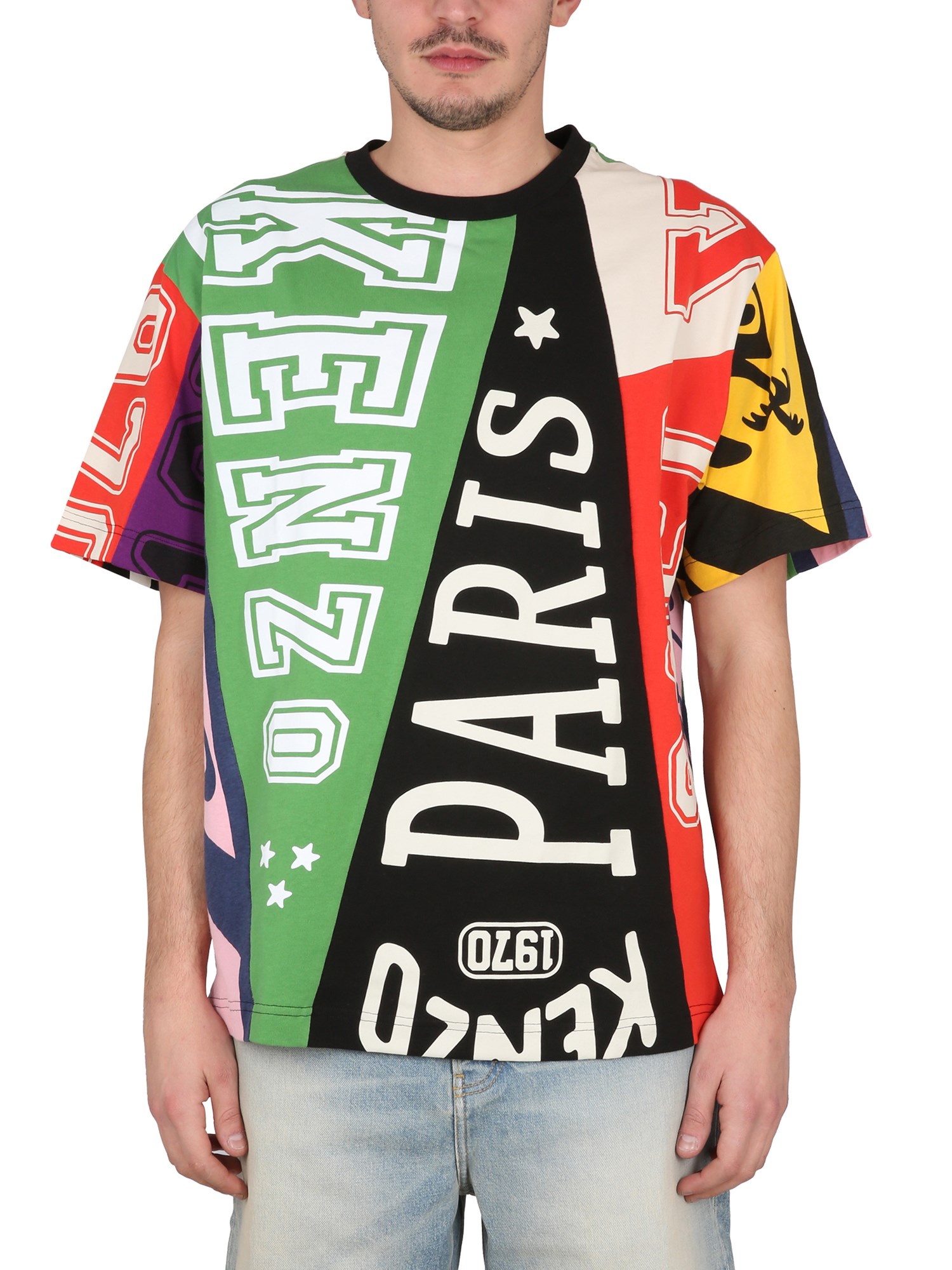 Kenzo kenzo t-shirt flags.