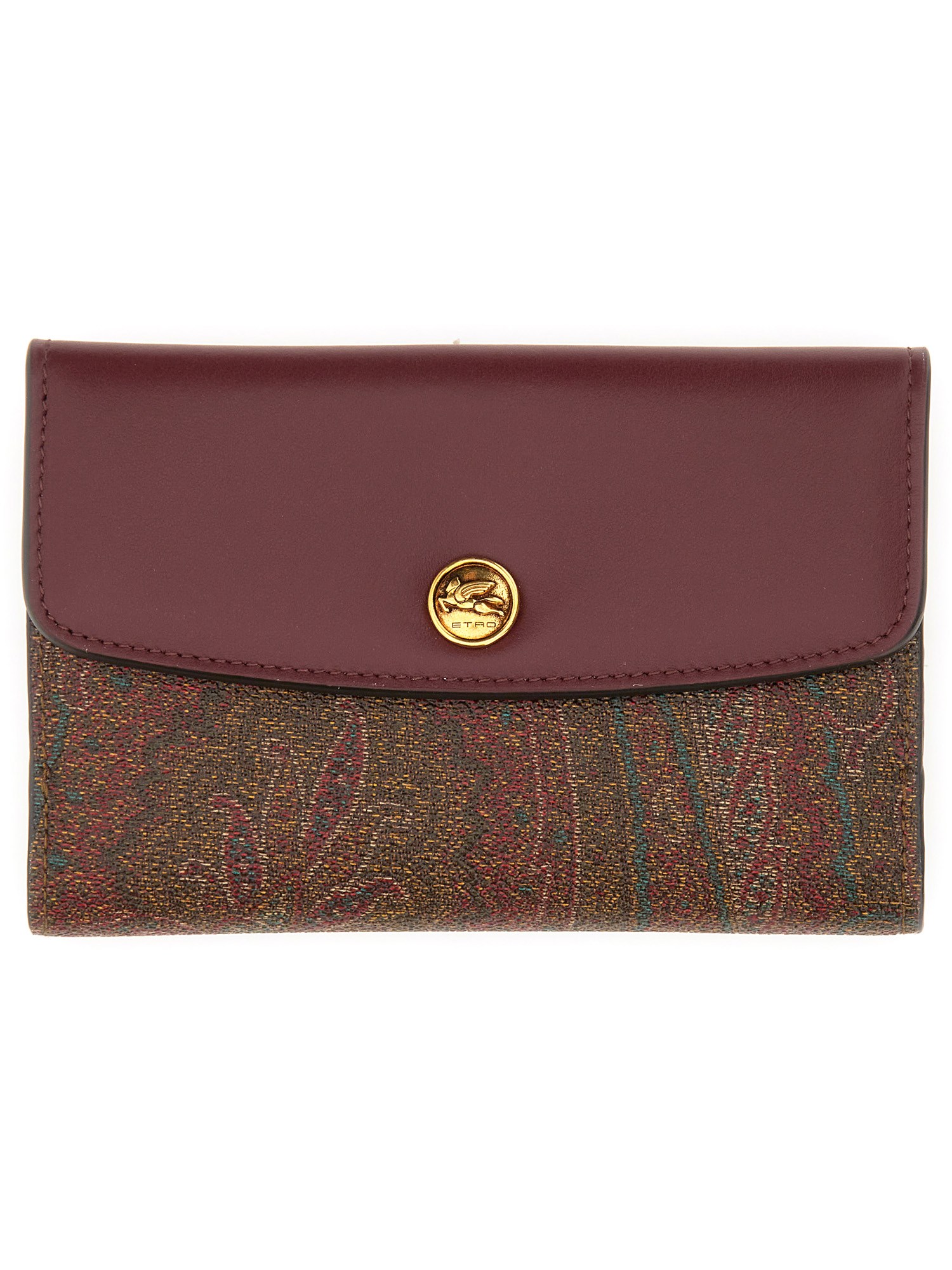 Etro etro paisley print wallet