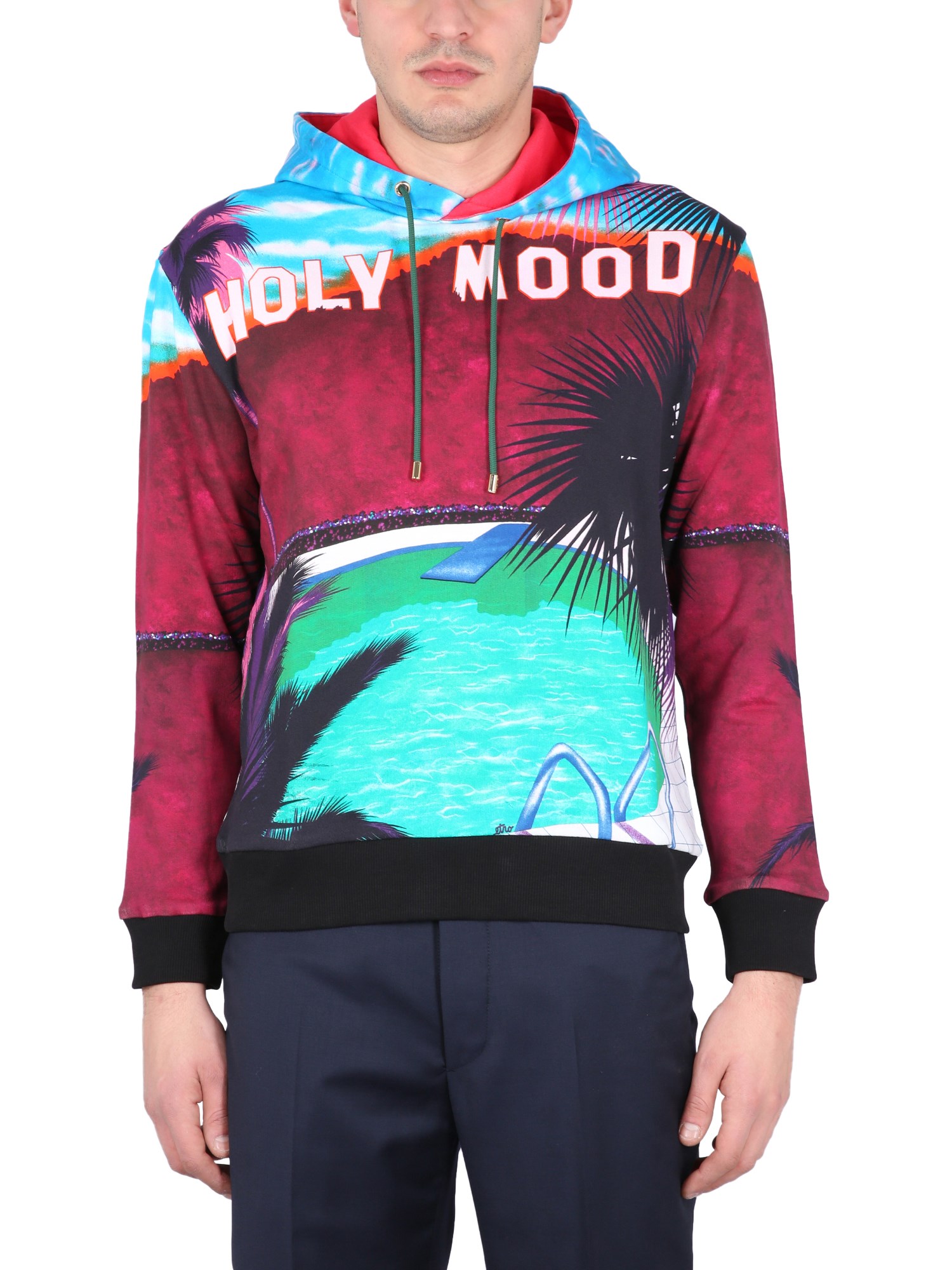 Etro etro california print sweatshirt